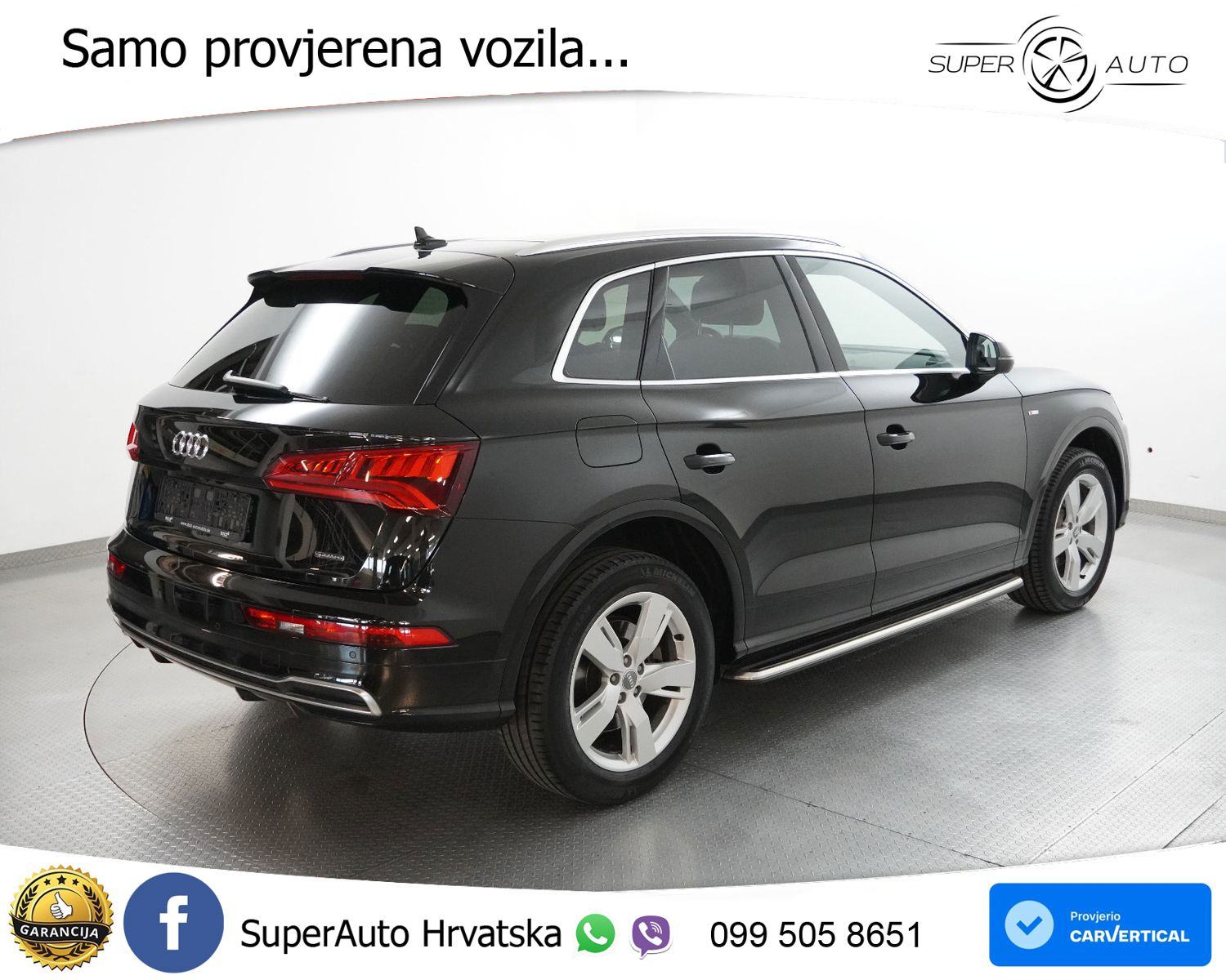 Audi Q5 40 TDI quattro Aut. 2xS line 204 KS, KAM+GR SJED+PANO, fotografija 5