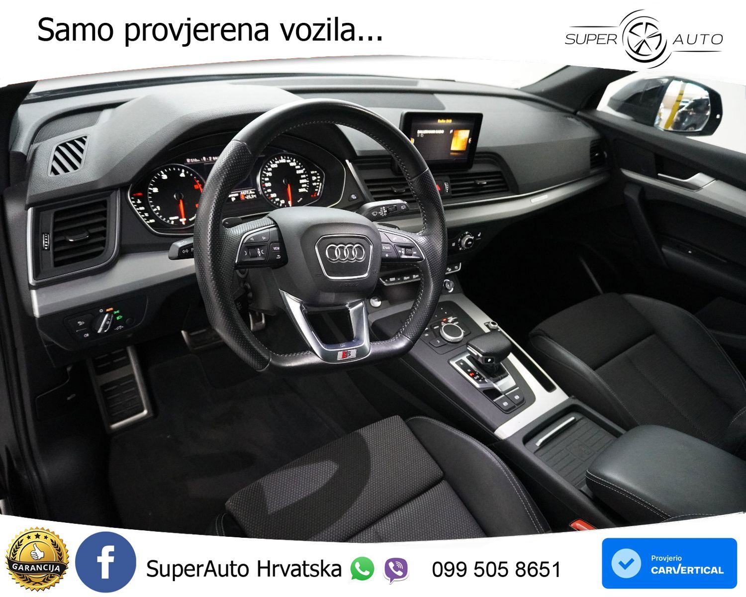 Audi Q5 40 TDI quattro Aut. 2xS line 204 KS, KAM+GR SJED+PANO, fotografija 8