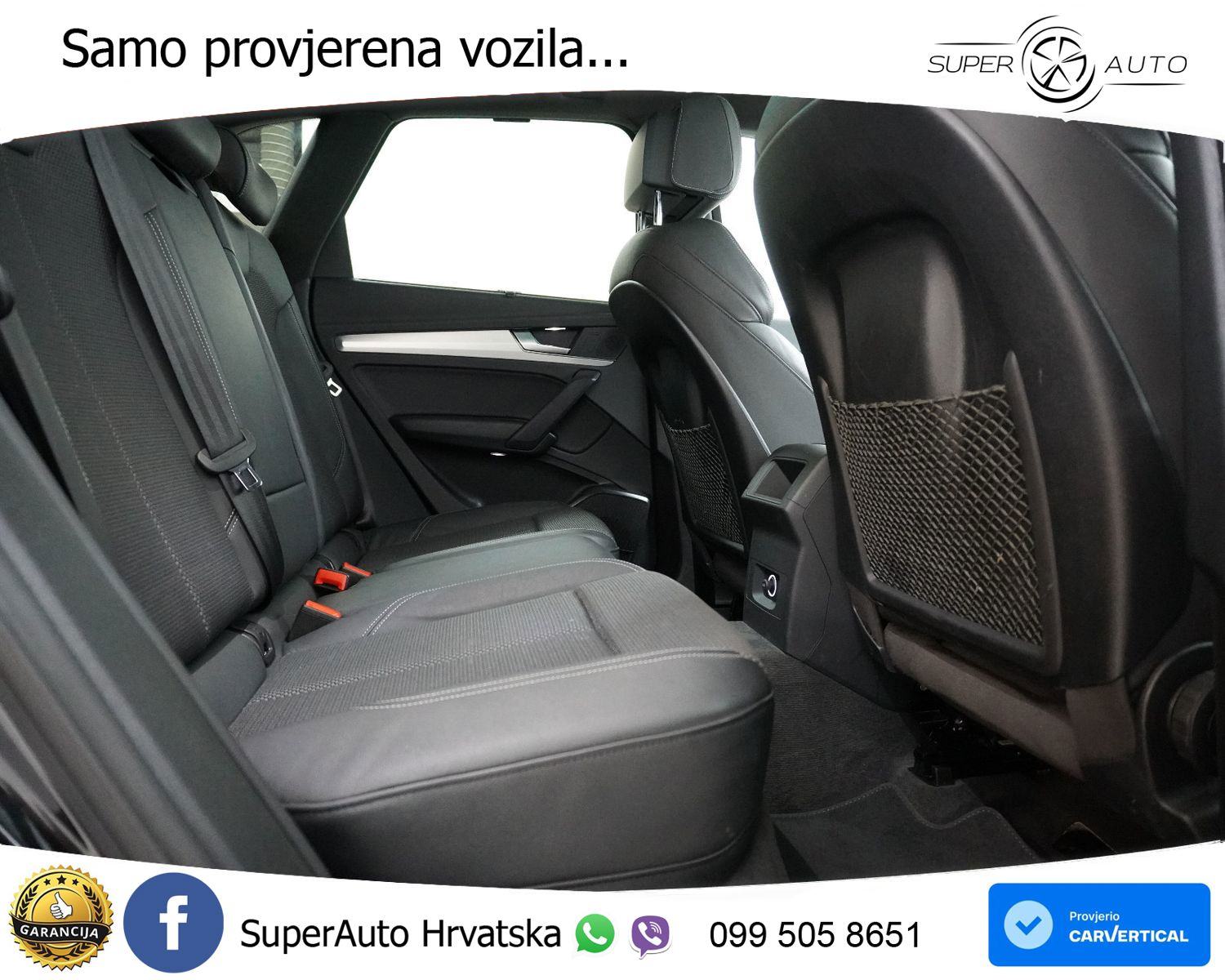 Audi Q5 40 TDI quattro Aut. 2xS line 204 KS, KAM+GR SJED+PANO, fotografija 20