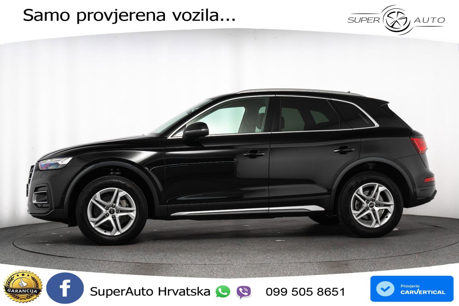 Audi Q5 40 TDI quattro S tronic Advanced 204 KS, MATRIX+ACC+GR SJED+36, fotografija 3