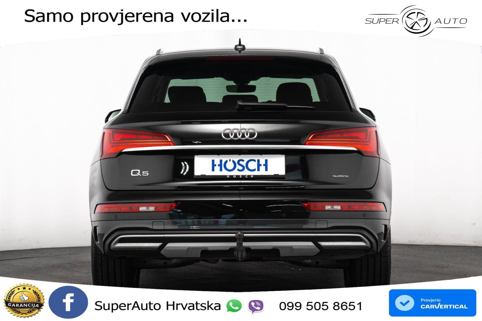 Audi Q5 40 TDI quattro S tronic Advanced 204 KS, MATRIX+ACC+GR SJED+36, fotografija 4