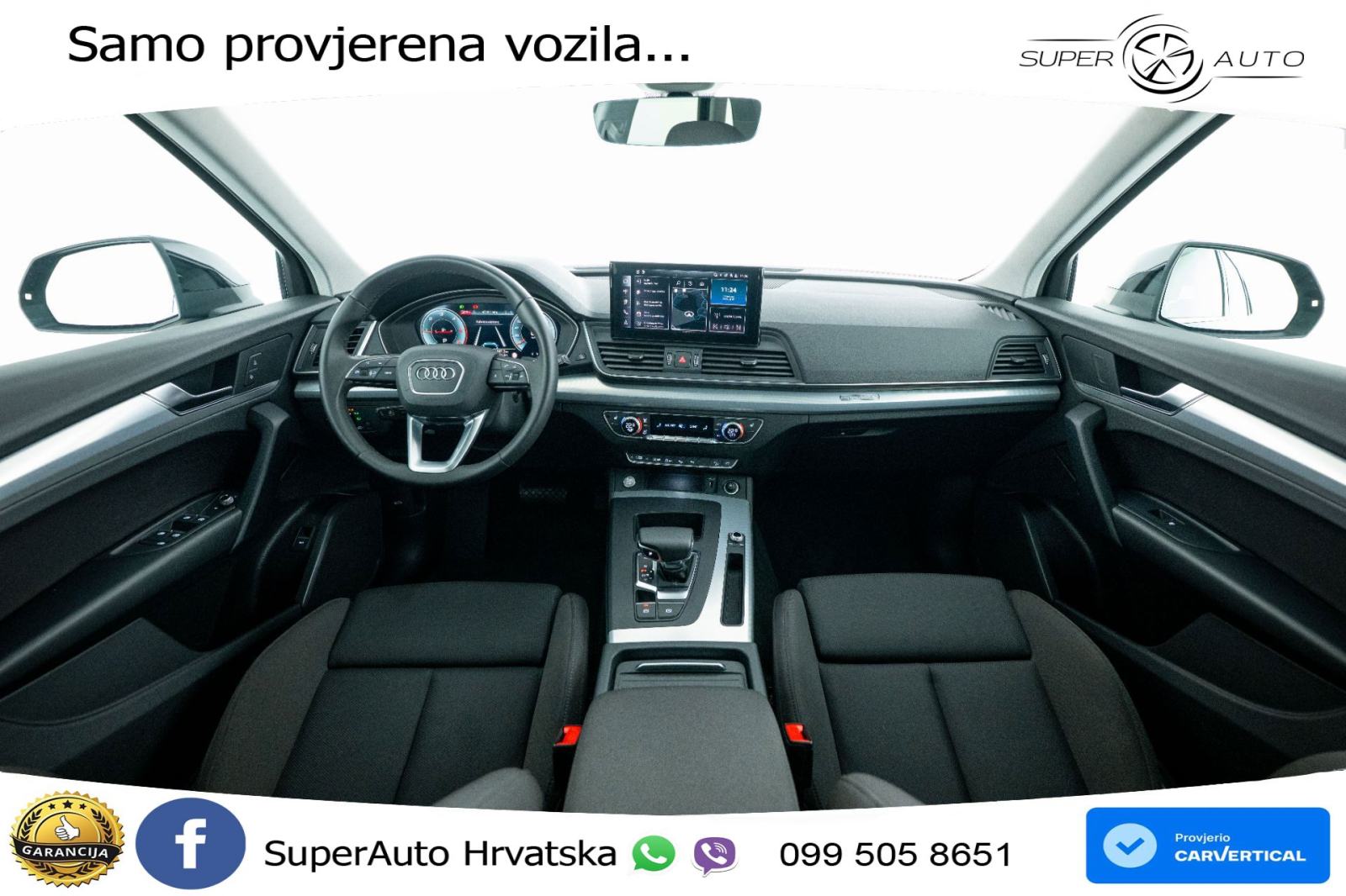 Audi Q5 40 TDI quattro S tronic Advanced 204 KS, MATRIX+ACC+GR SJED+36, fotografija 6