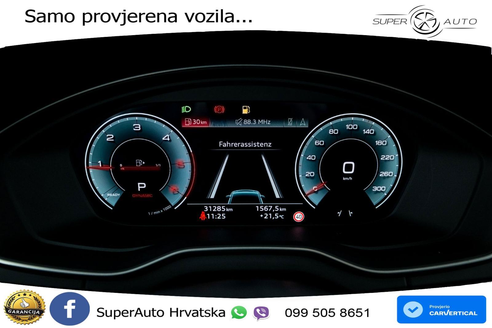 Audi Q5 40 TDI quattro S tronic Advanced 204 KS, MATRIX+ACC+GR SJED+36, fotografija 8