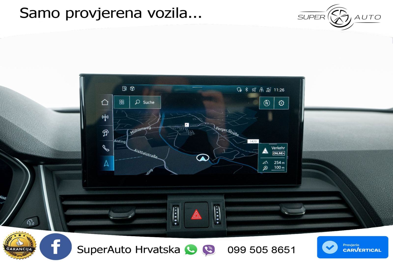 Audi Q5 40 TDI quattro S tronic Advanced 204 KS, MATRIX+ACC+GR SJED+36, fotografija 9