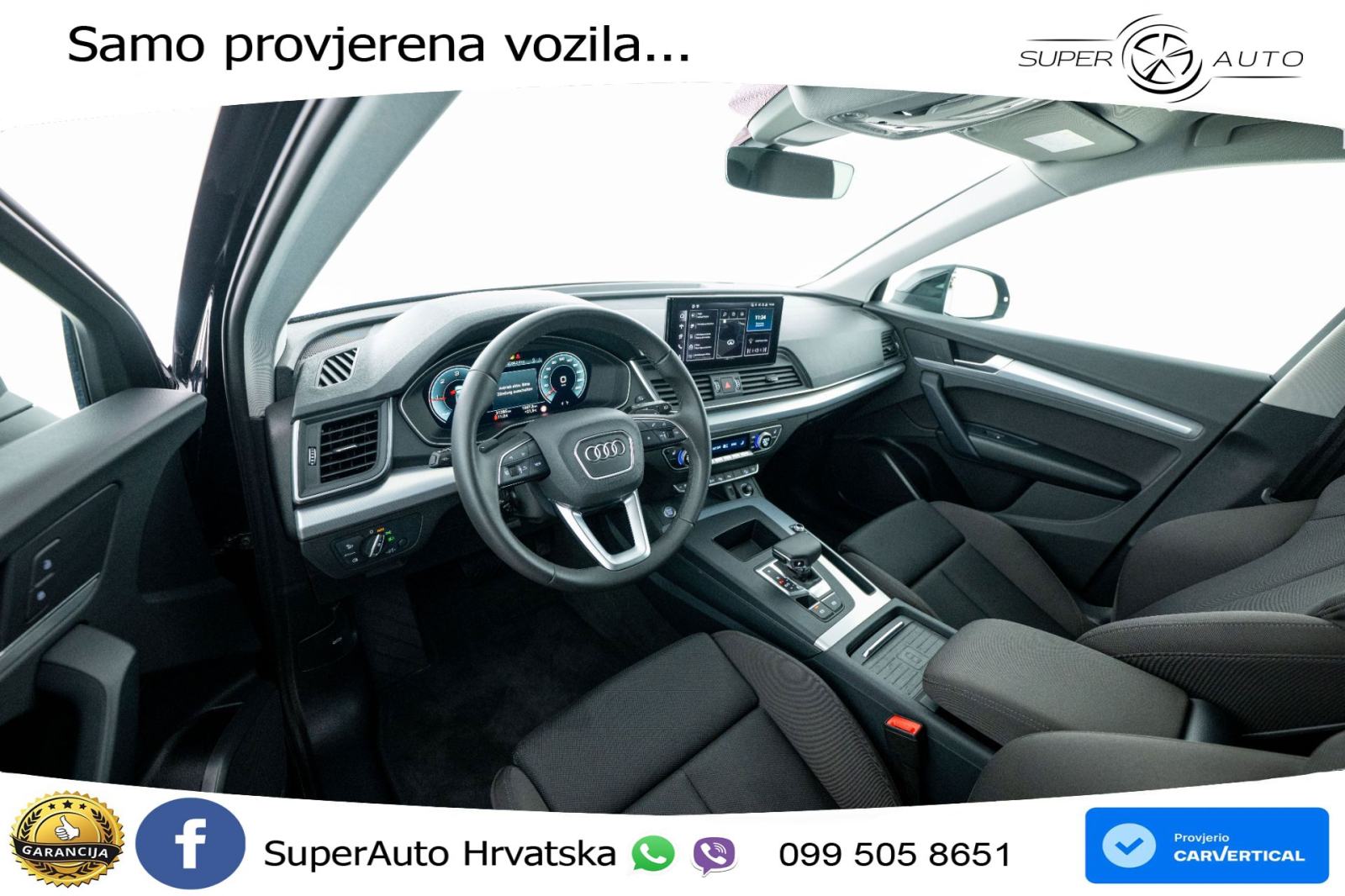 Audi Q5 40 TDI quattro S tronic Advanced 204 KS, MATRIX+ACC+GR SJED+36, fotografija 11