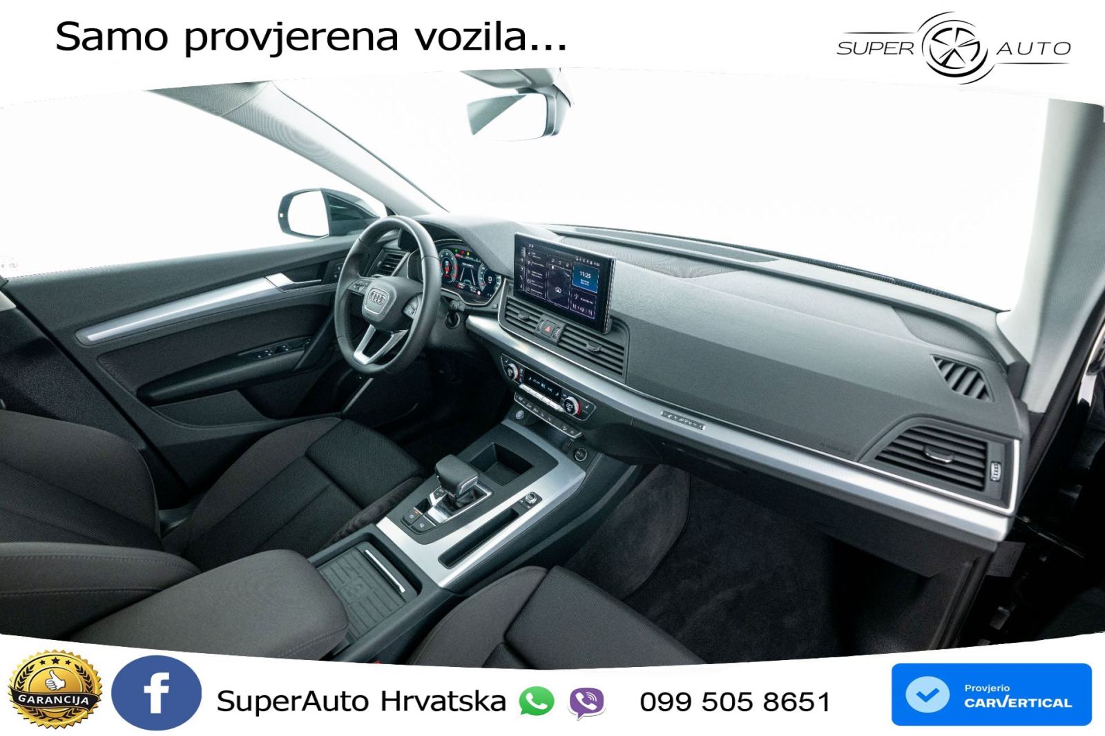 Audi Q5 40 TDI quattro S tronic Advanced 204 KS, MATRIX+ACC+GR SJED+36, fotografija 12