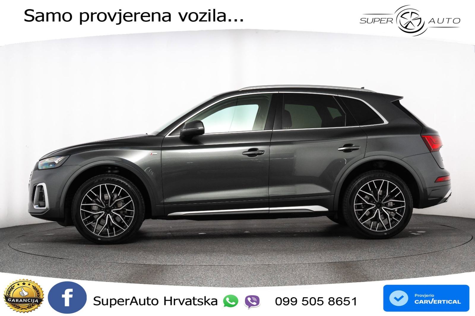 Audi Q5 40 TDI quattro S tronic S line 204 KS, LED+ACC+ASIST+PDC+VIRT, fotografija 3