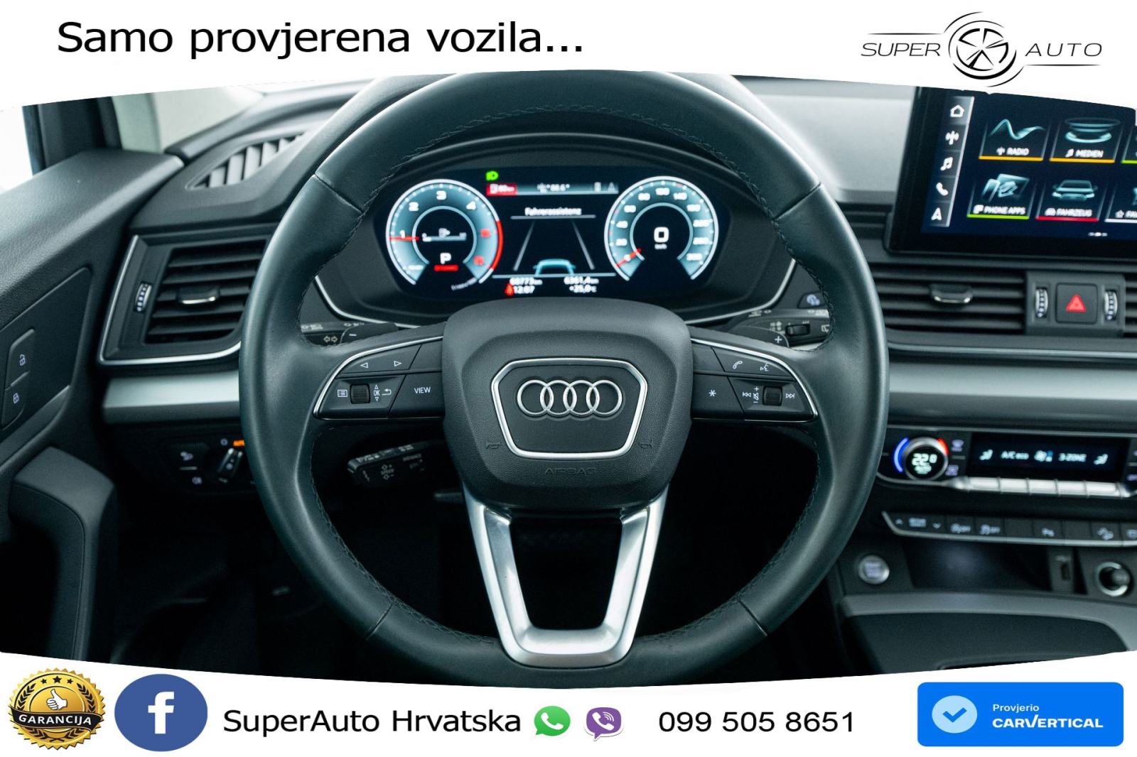 Audi Q5 40 TDI quattro S tronic S line 204 KS, LED+ACC+ASIST+PDC+VIRT, fotografija 7