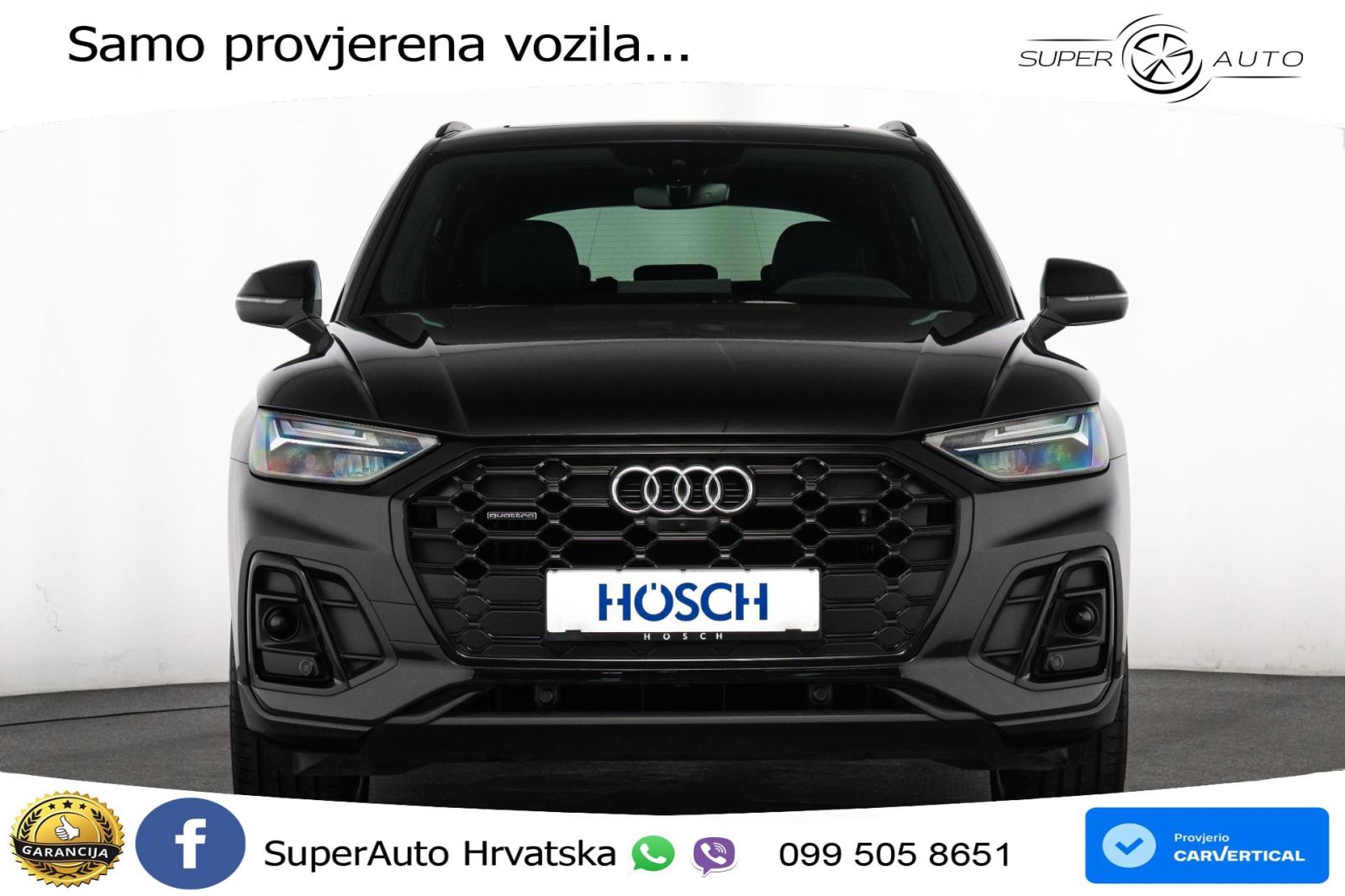 Audi Q5 40 TDI quattro ultra S tronic 2xS line 204 KS, ACC+360+PANO+VI, fotografija 2