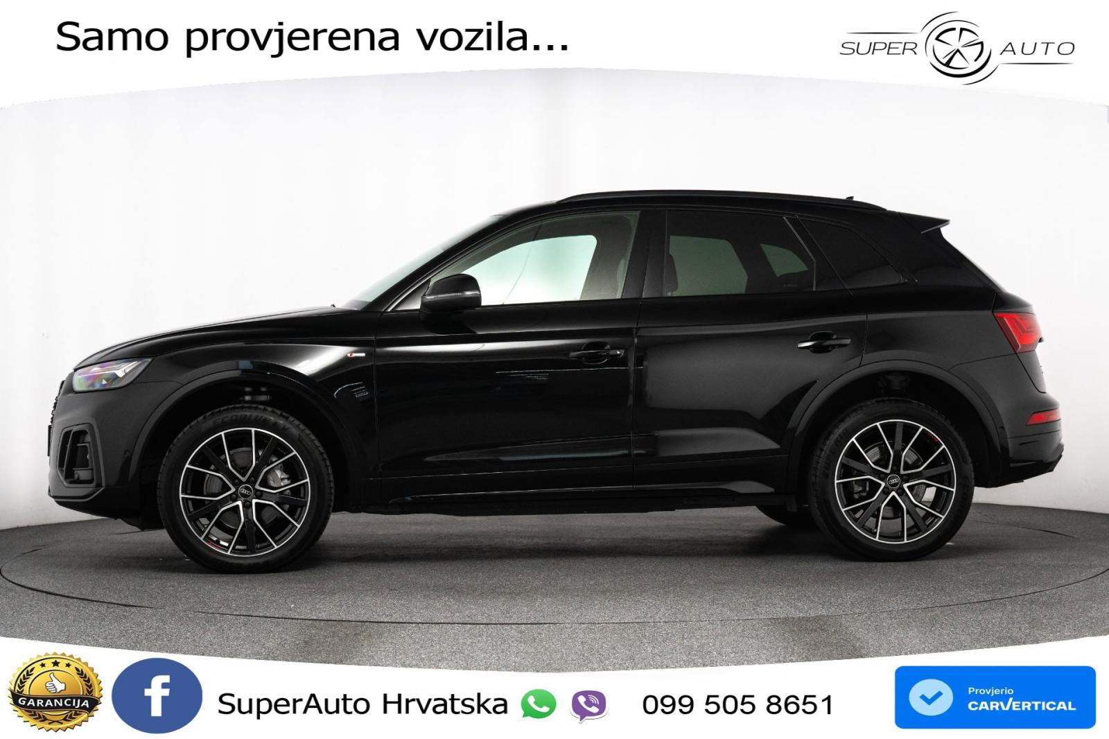 Audi Q5 40 TDI quattro ultra S tronic 2xS line 204 KS, ACC+360+PANO+VI, fotografija 4