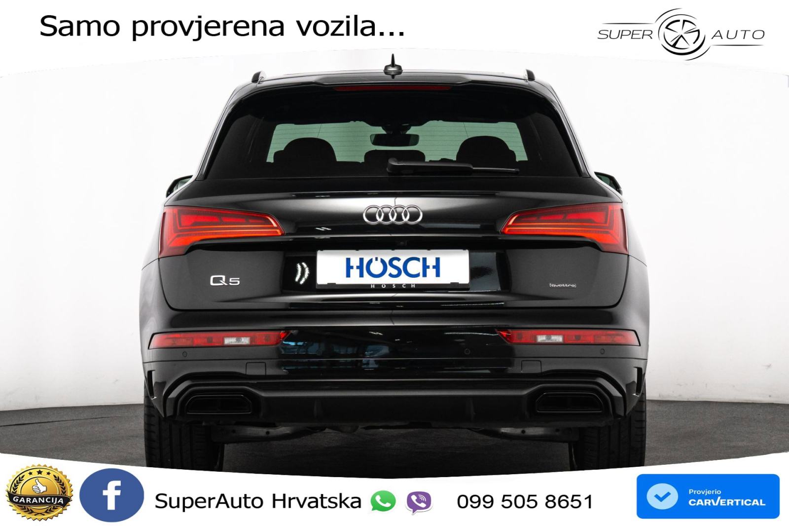 Audi Q5 40 TDI quattro ultra S tronic 2xS line 204 KS, ACC+360+PANO+VI, fotografija 6