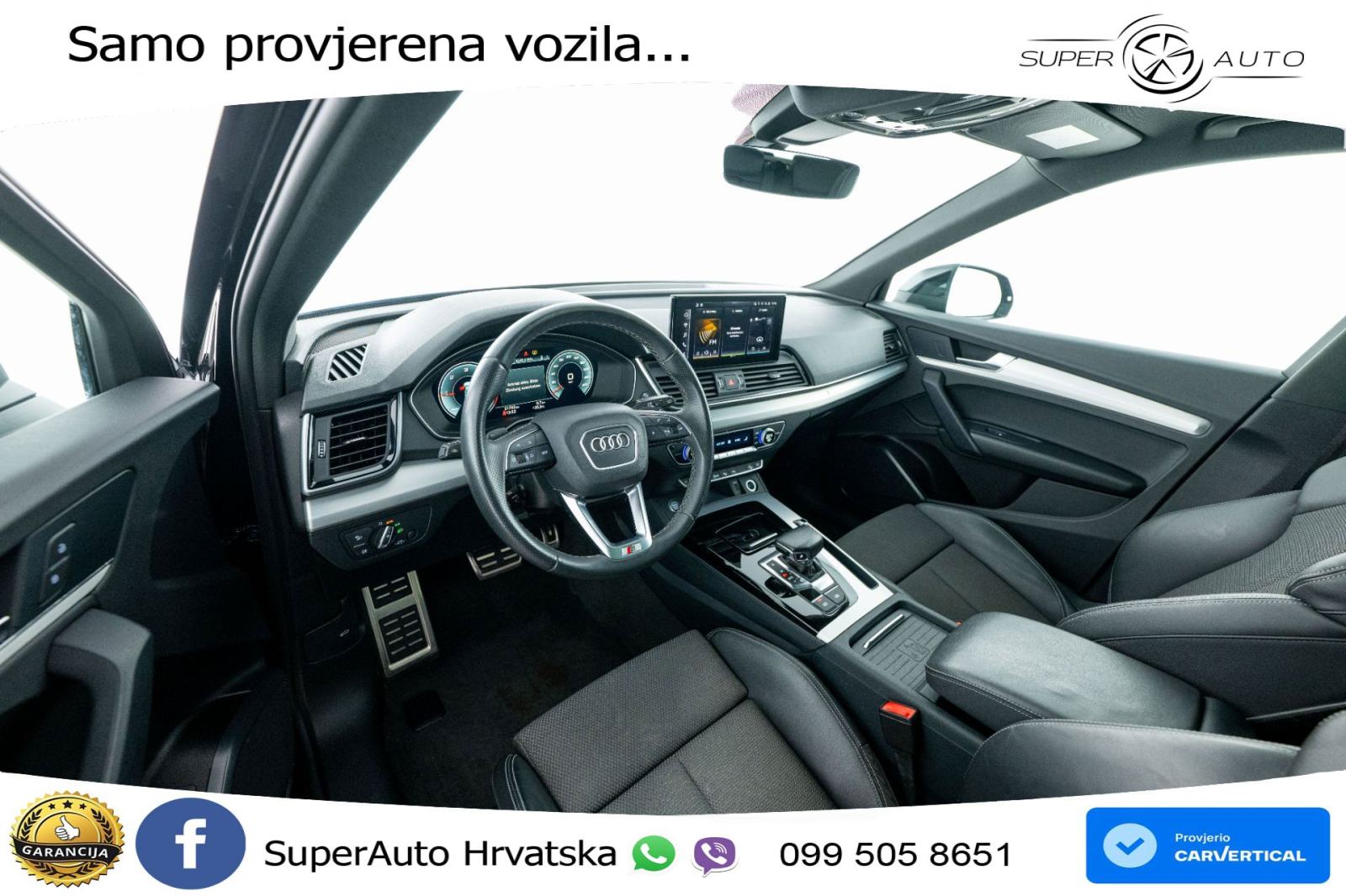 Audi Q5 40 TDI quattro ultra S tronic 2xS line 204 KS, ACC+360+PANO+VI, fotografija 10