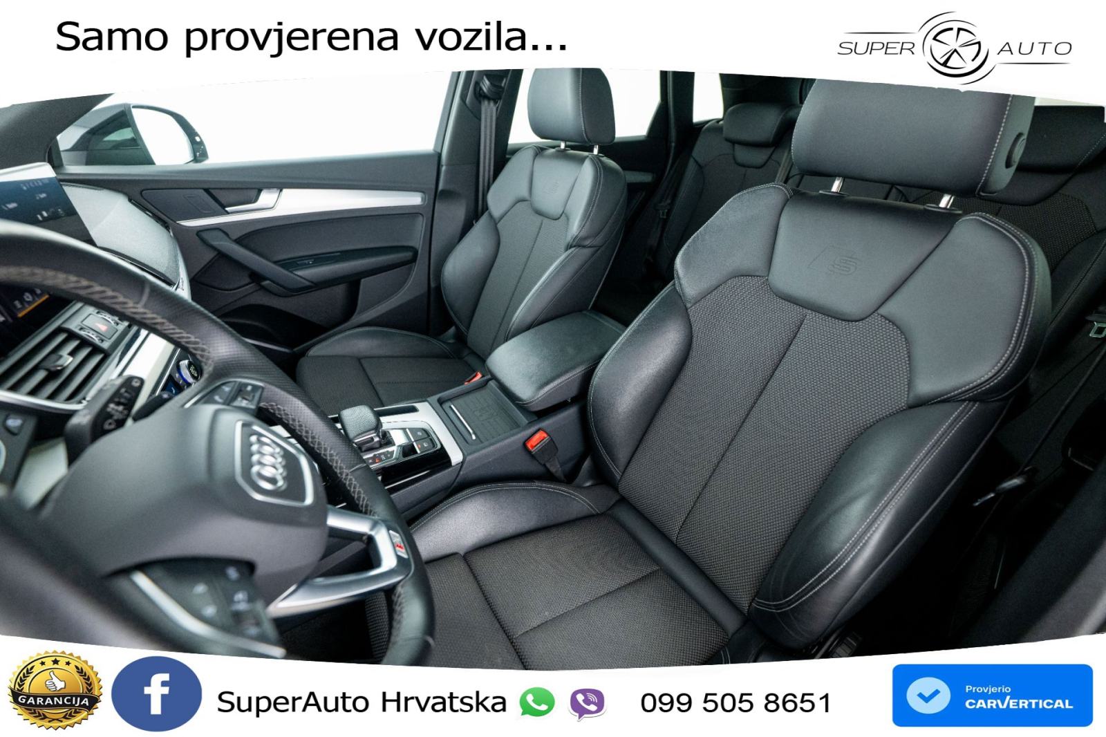 Audi Q5 40 TDI quattro ultra S tronic 2xS line 204 KS, ACC+360+PANO+VI, fotografija 11