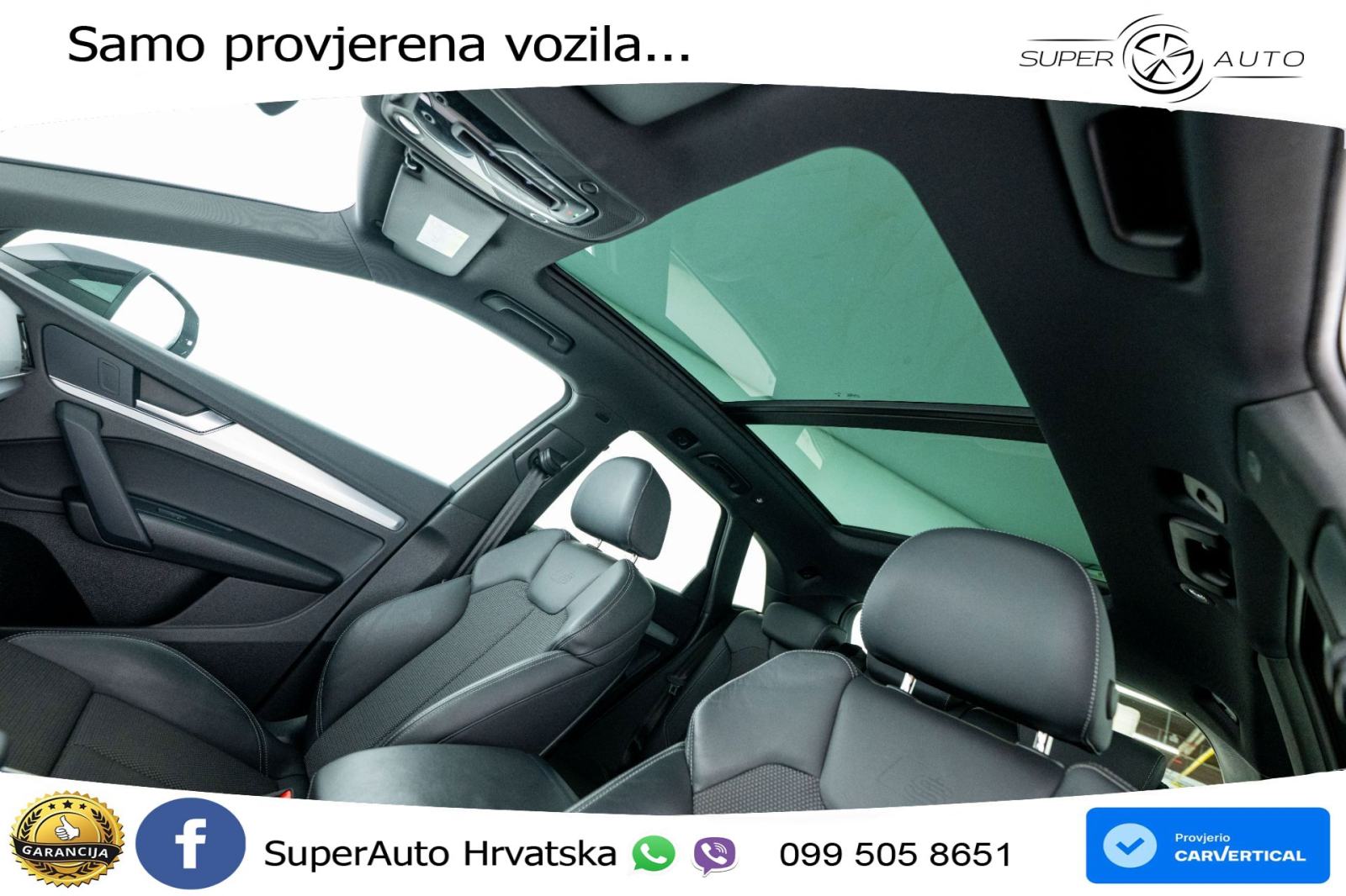 Audi Q5 40 TDI quattro ultra S tronic 2xS line 204 KS, ACC+360+PANO+VI, fotografija 12