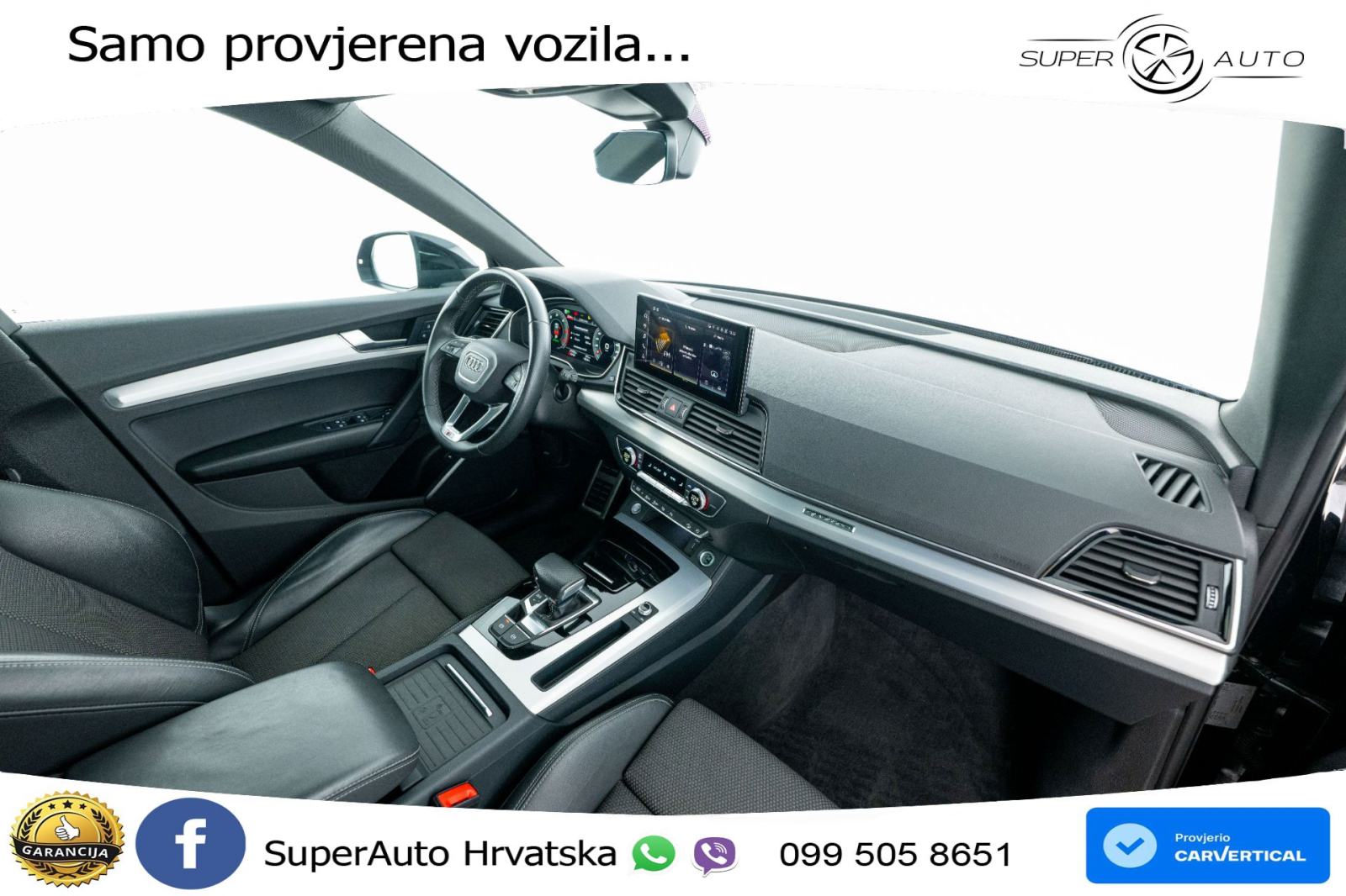 Audi Q5 40 TDI quattro ultra S tronic 2xS line 204 KS, ACC+360+PANO+VI, fotografija 13