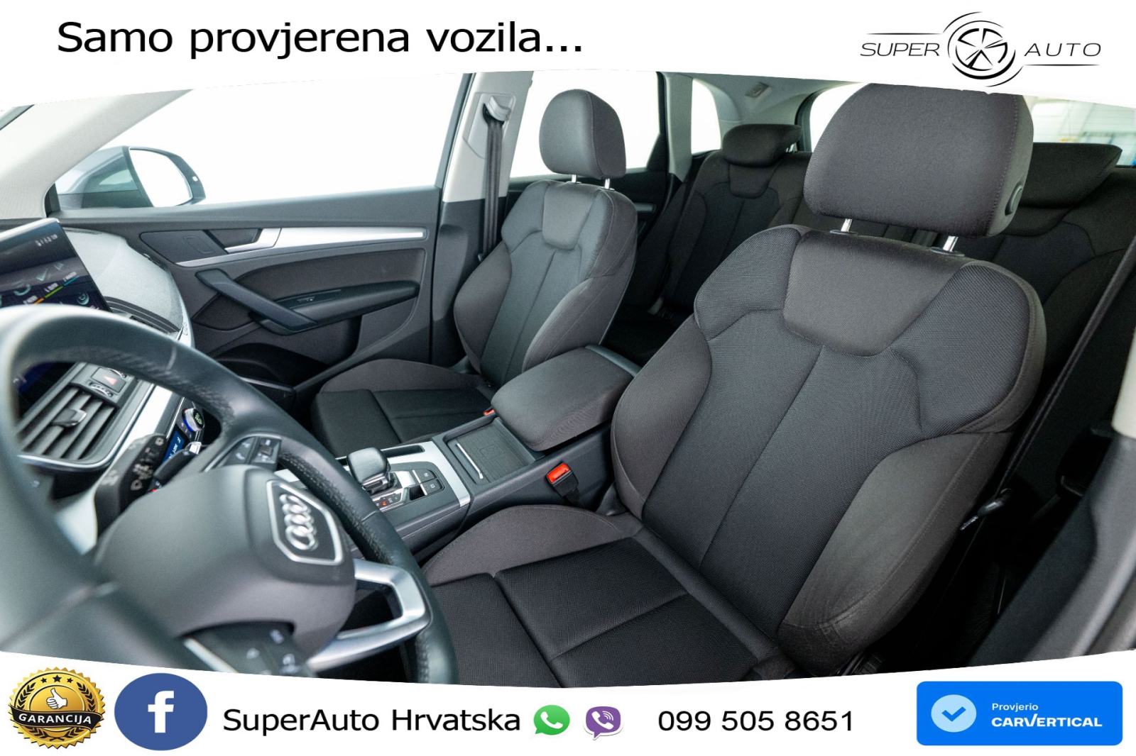 Audi Q5 40 TDI quattro ultra S tronic S line 204 KS, ACC+KAM+VIRT+NAVI, fotografija 11