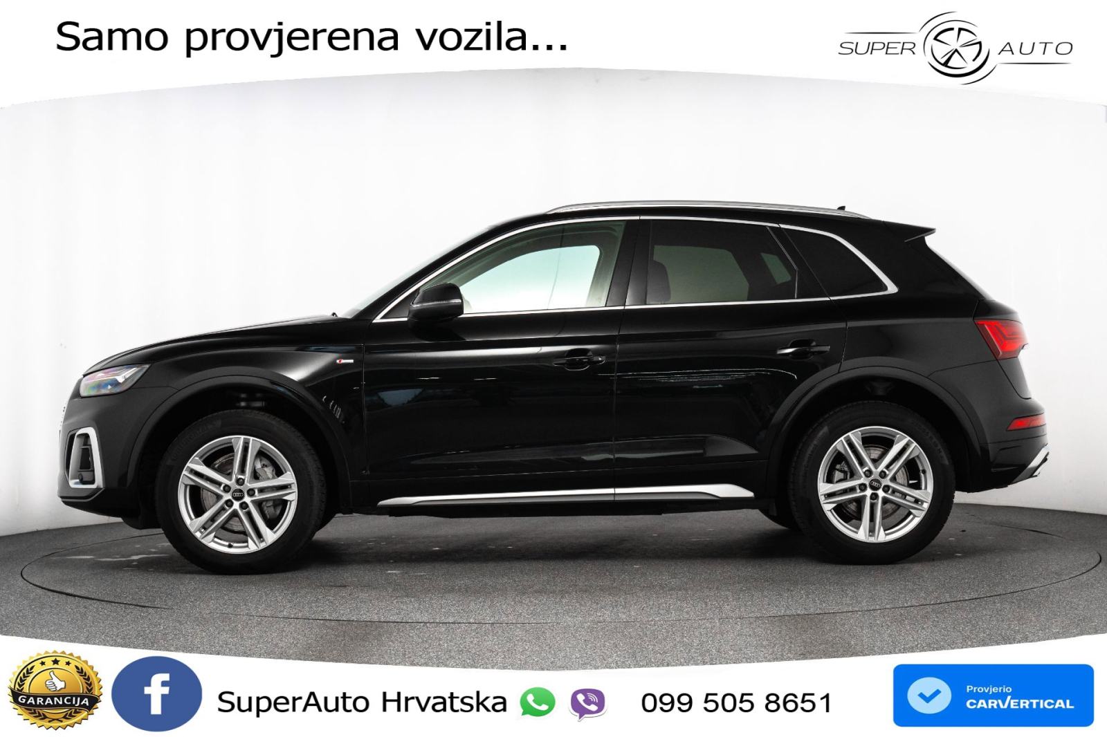 Audi Q5 40 TDI quattro ultra S tronic S line 204 KS, ACC+KAM+VIRT+NAVI, fotografija 4