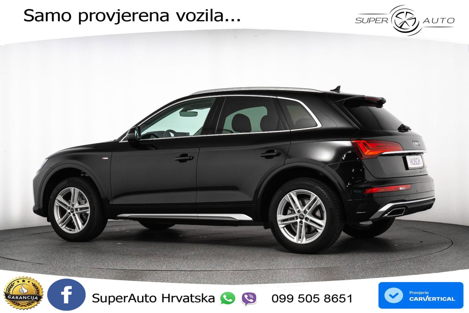 Audi Q5 40 TDI quattro ultra S tronic S line 204 KS, ACC+KAM+VIRT+NAVI, fotografija 5