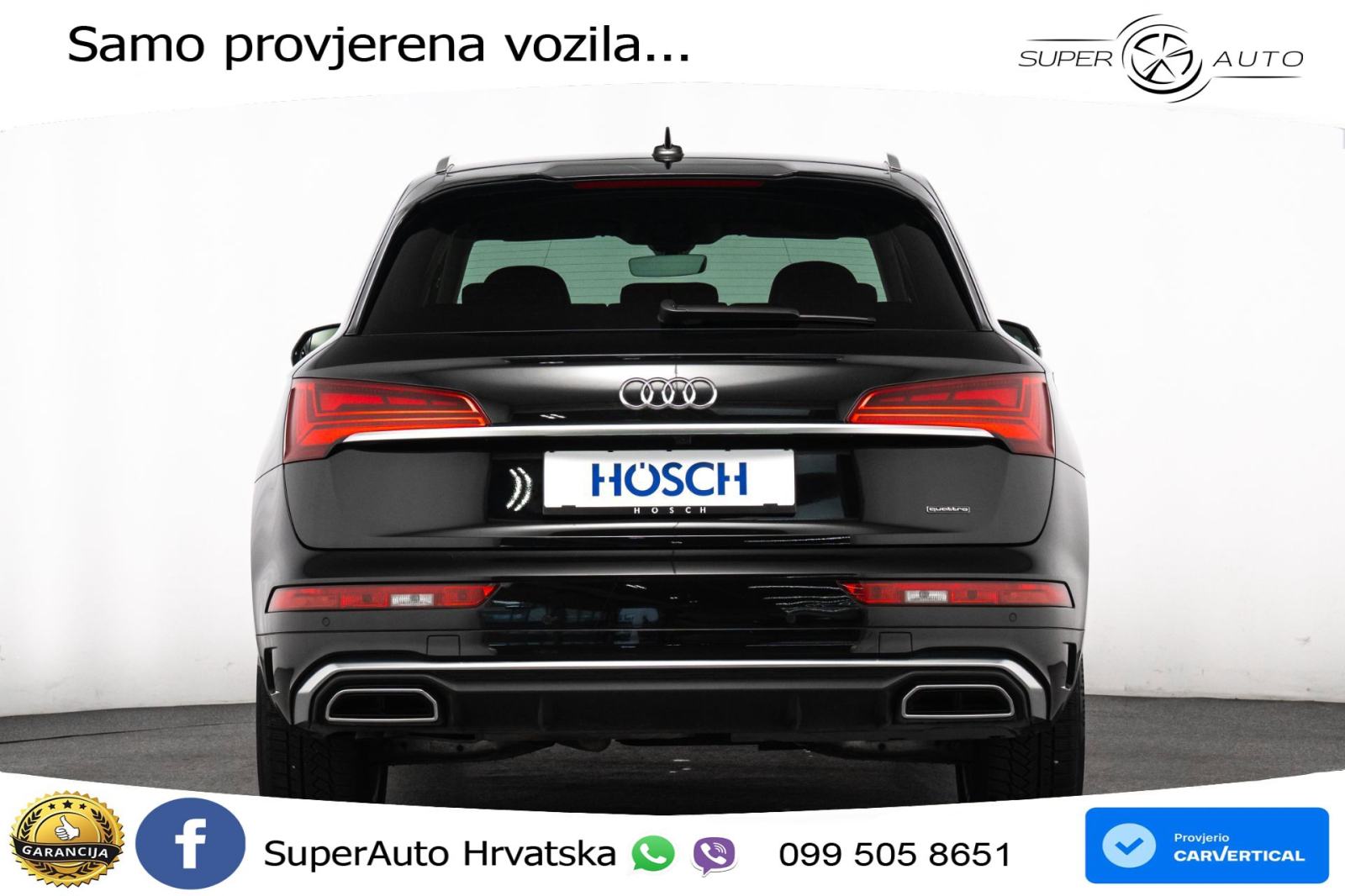 Audi Q5 40 TDI quattro ultra S tronic S line 204 KS, ACC+KAM+VIRT+NAVI, fotografija 6