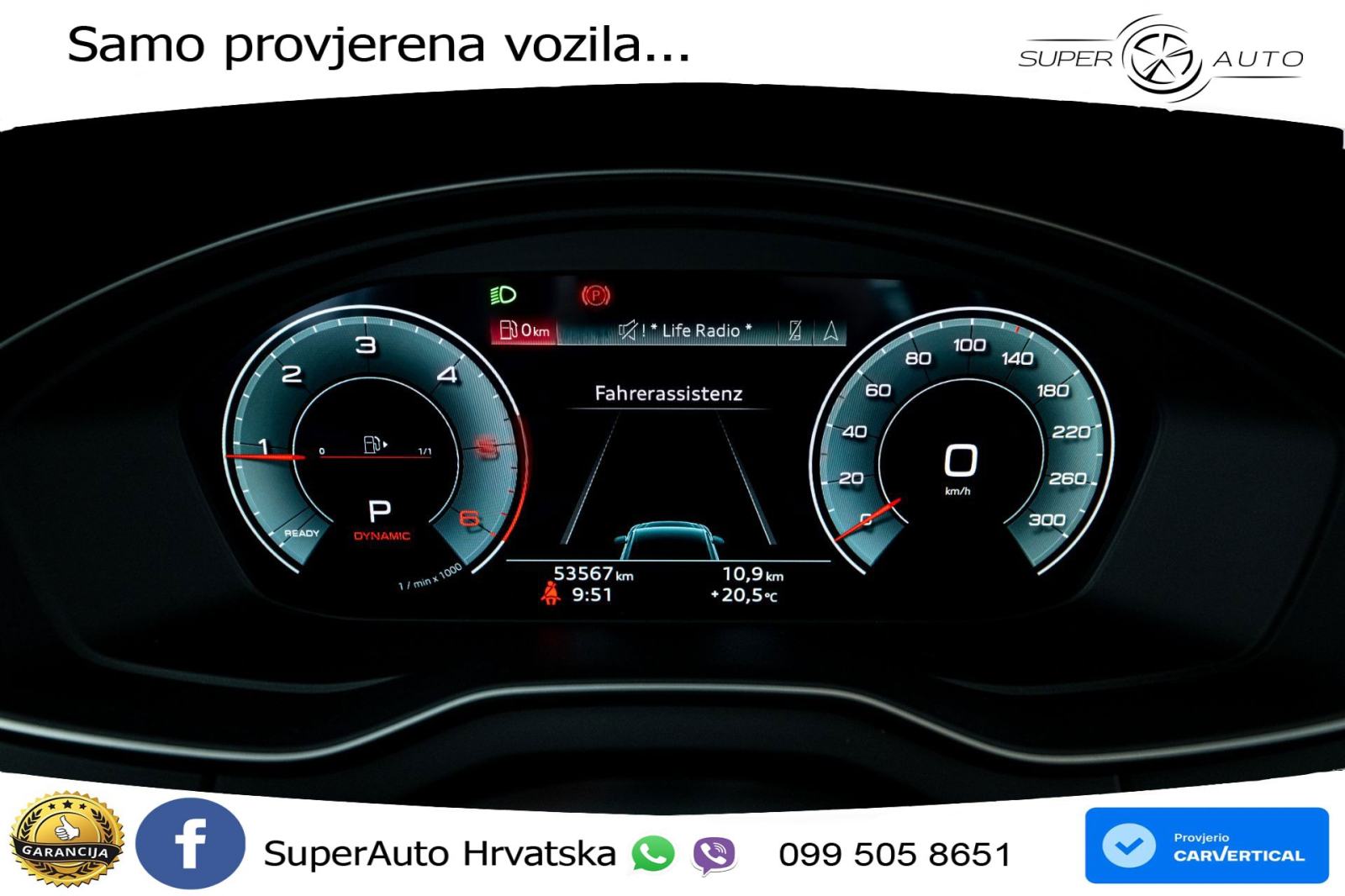 Audi Q5 40 TDI quattro ultra S tronic S line 204 KS, ACC+KAM+VIRT+NAVI, fotografija 9