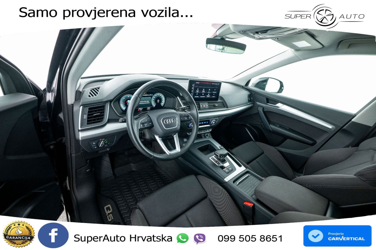 Audi Q5 40 TDI quattro ultra S tronic S line 204 KS, ACC+KAM+VIRT+NAVI, fotografija 10