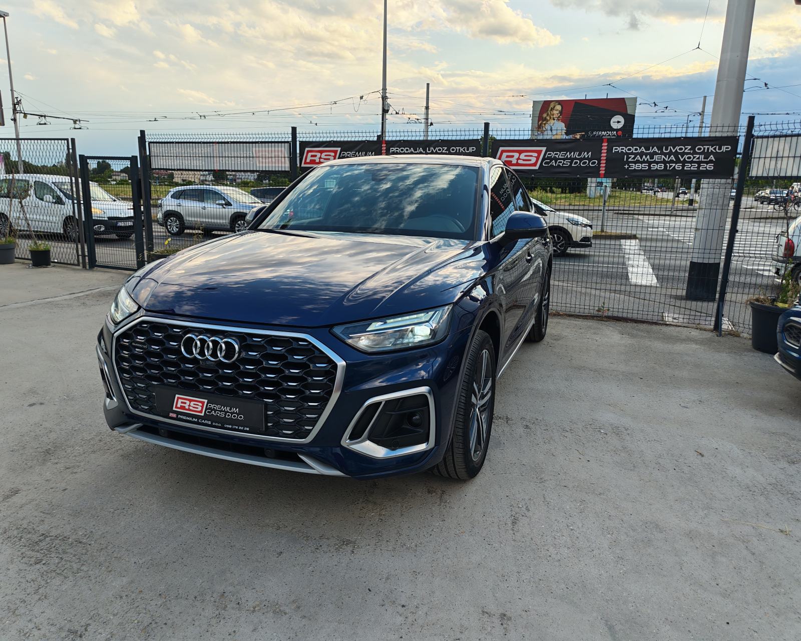 AUDI Q5SB 40TDI, 31TKM, 3xS-LINE, VIRTUAL, PDC, ALU 20, JAMSTVO 12/24M, fotografija 2