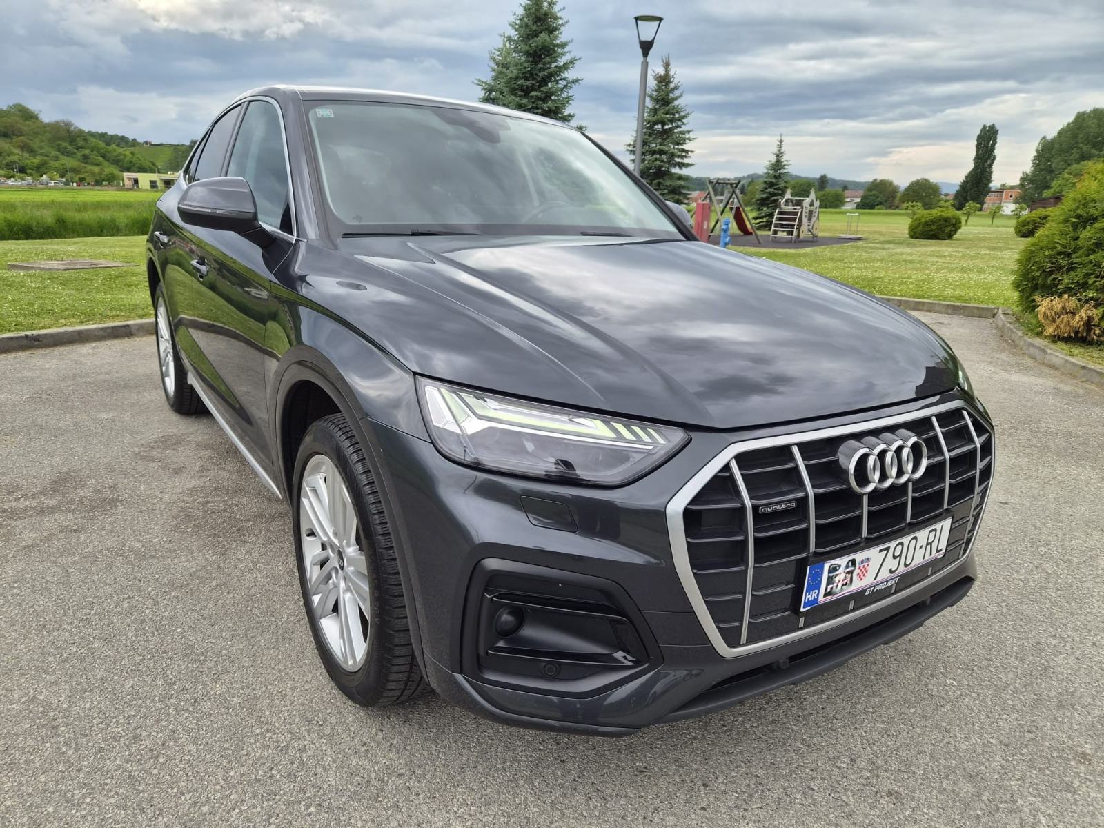 Audi Q5 40 TDI, SPORTBACK, QUATTRO, 2021., TOP STANJE, SERVISNA, REG., fotografija 11
