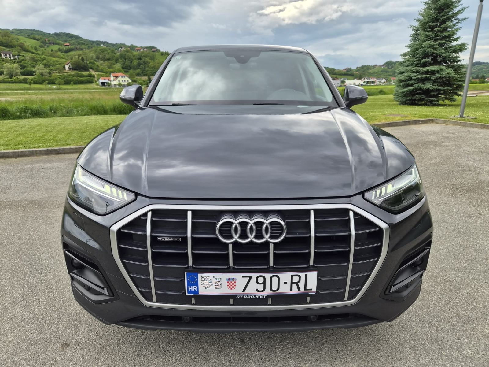 Audi Q5 40 TDI, SPORTBACK, QUATTRO, 2021., TOP STANJE, SERVISNA, REG., fotografija 12