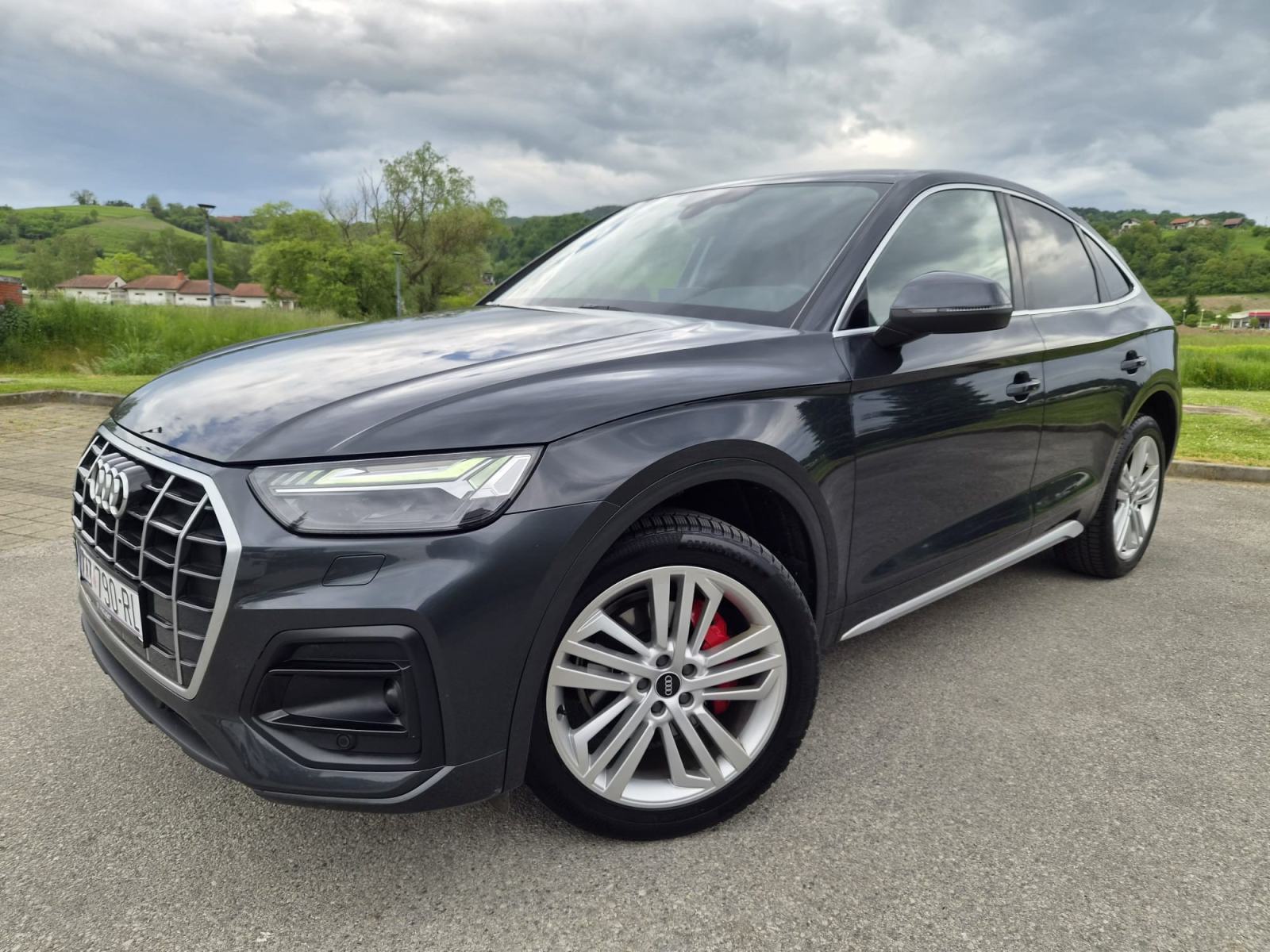 Audi Q5 40 TDI, SPORTBACK, QUATTRO, 2021., TOP STANJE, SERVISNA, REG., fotografija 1