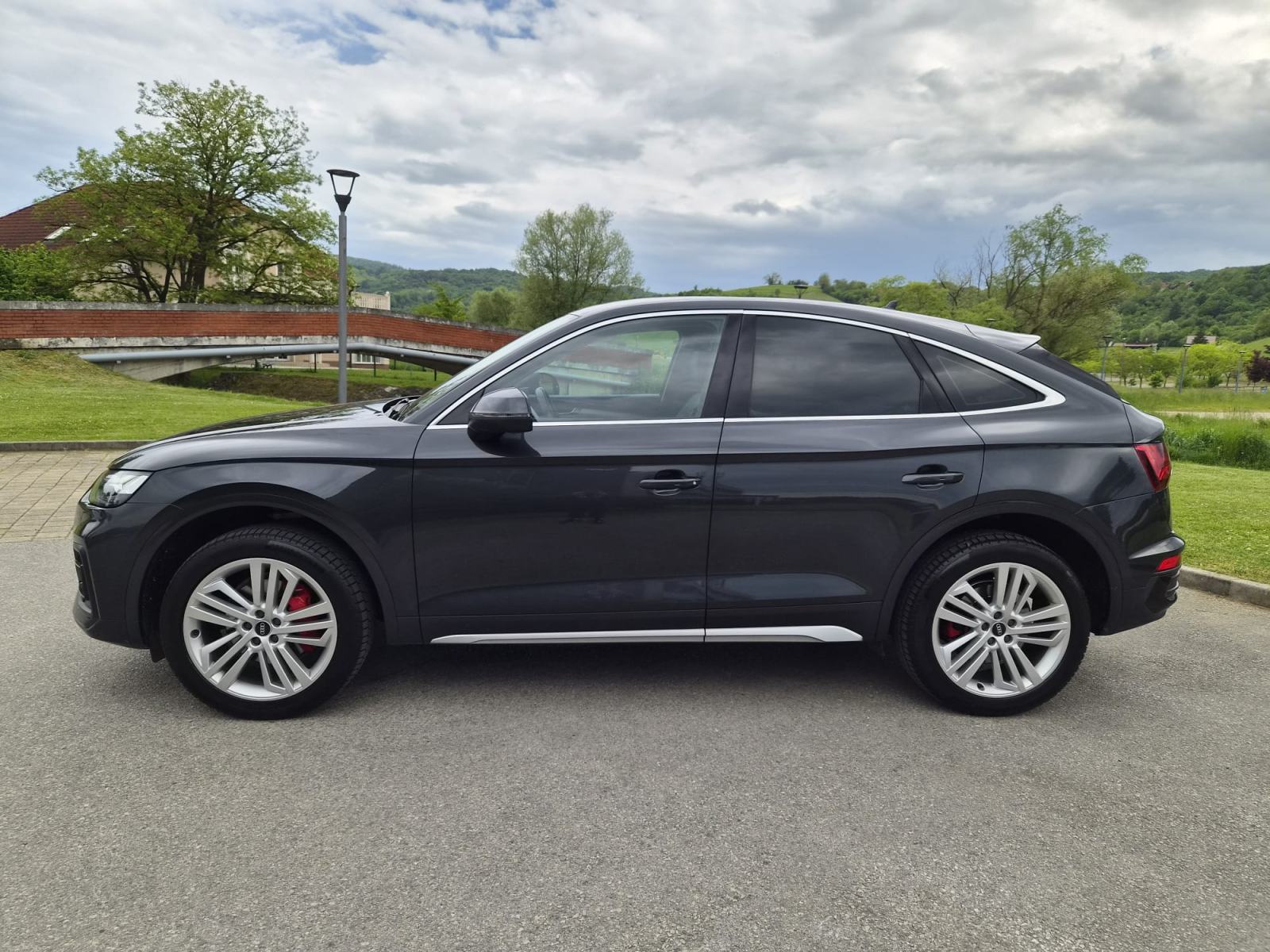 Audi Q5 40 TDI, SPORTBACK, QUATTRO, 2021., TOP STANJE, SERVISNA, REG., fotografija 3
