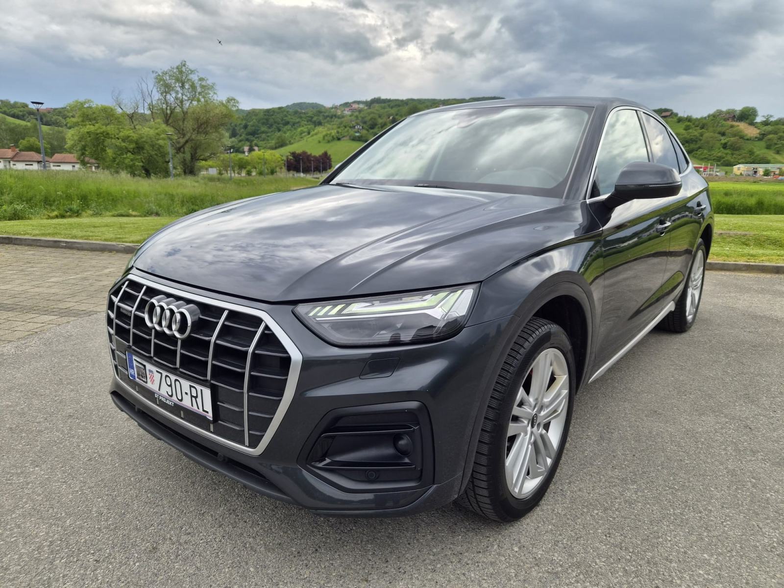 Audi Q5 40 TDI, SPORTBACK, QUATTRO, 2021., TOP STANJE, SERVISNA, REG., fotografija 13