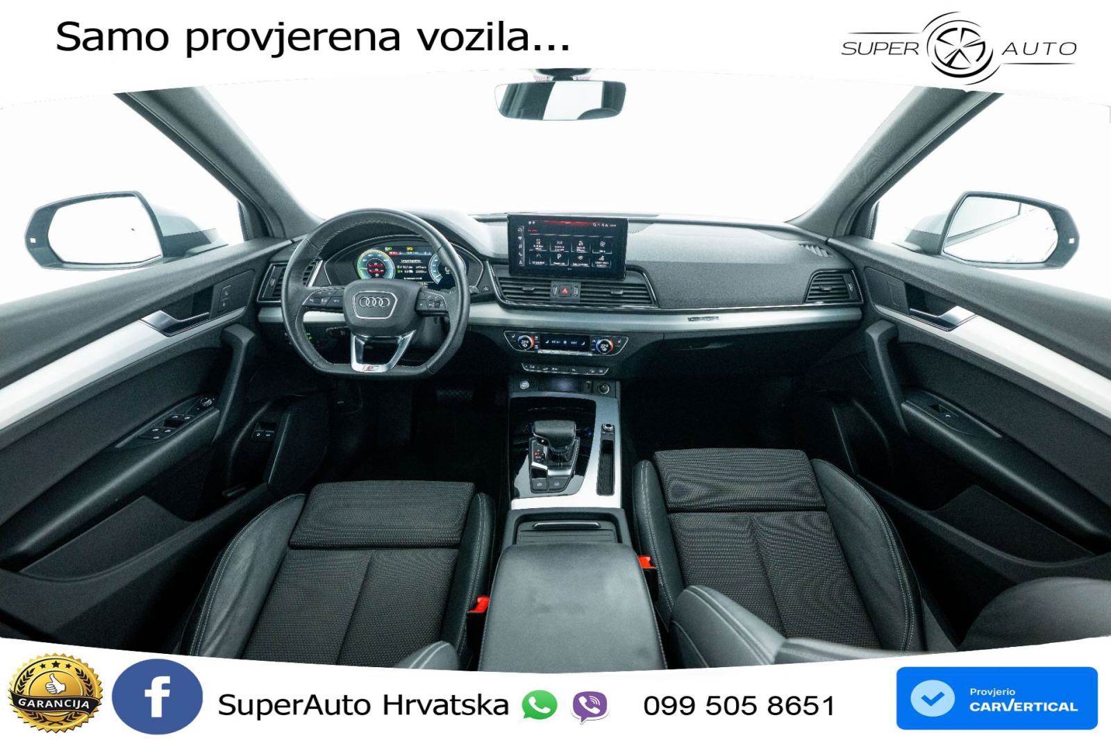 Audi Q5 50 TFSIe quattro S tronic 2x S line 299 KS, ACC+KAM+GR SJED+VI, fotografija 7