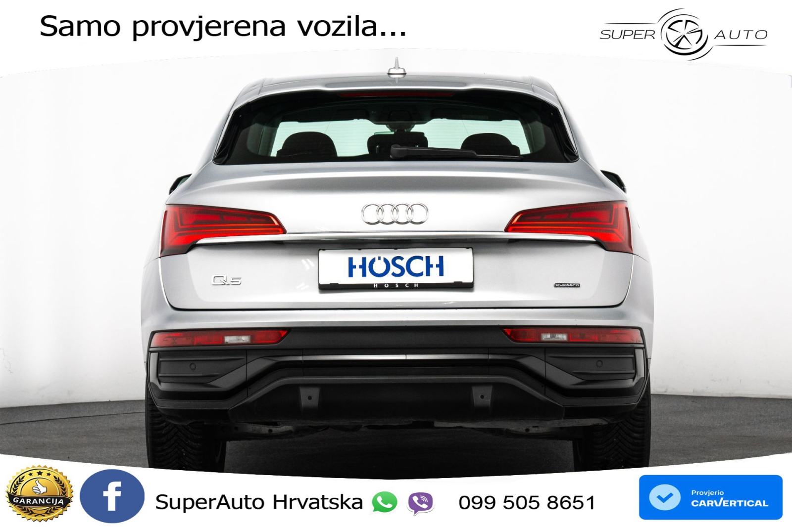 Audi Q5 SB 40 TDI quattro ultra S tronic Advanced 204 KS, ACC+GR SJED+, fotografija 4