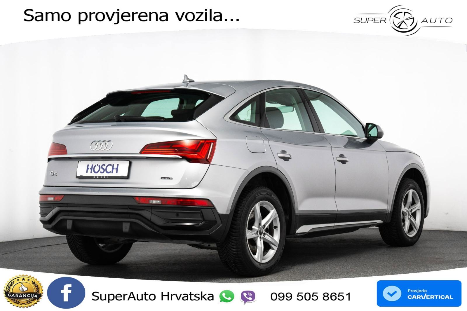 Audi Q5 SB 40 TDI quattro ultra S tronic Advanced 204 KS, ACC+GR SJED+, fotografija 5
