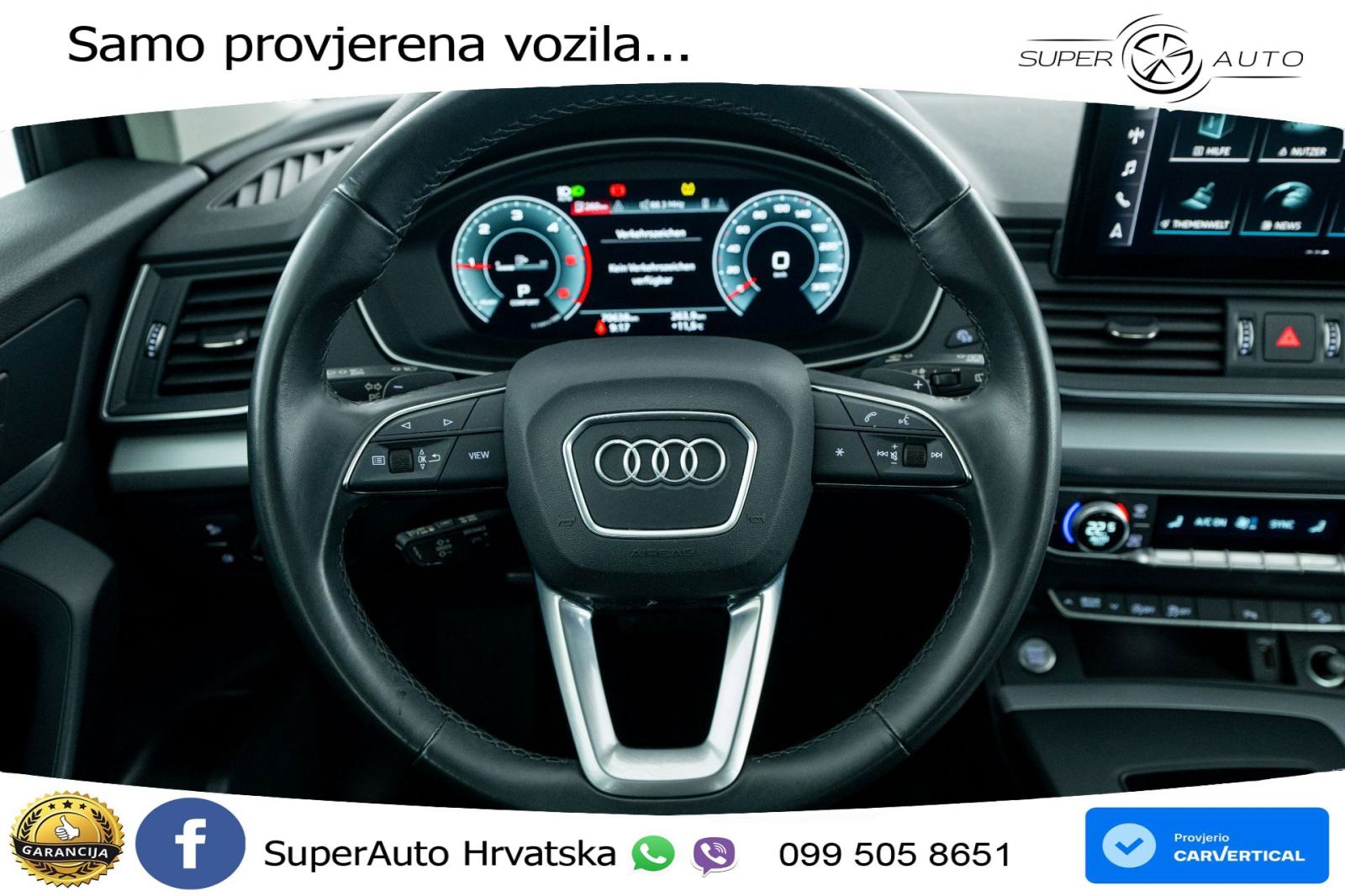 Audi Q5 SB 40 TDI quattro ultra S tronic Advanced 204 KS, ACC+GR SJED+, fotografija 7