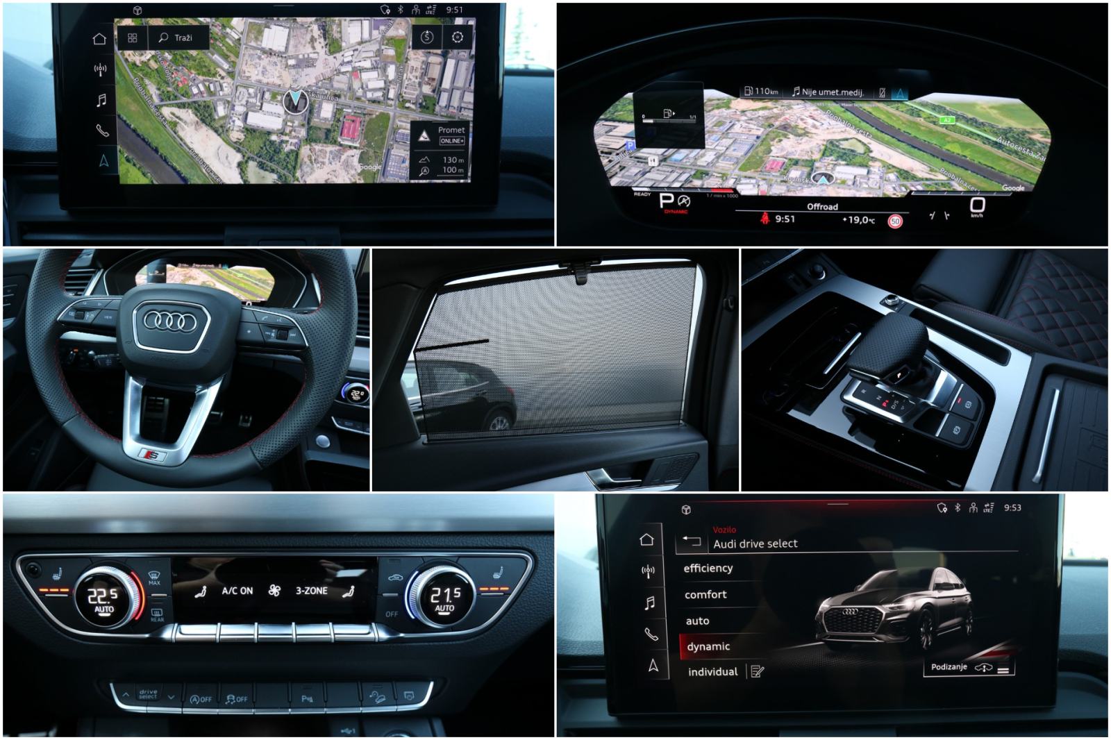 Audi Q5 Sportback 40 TDI Quattro S-Tronic S-Line Black Edition VIRTUAL, fotografija 10