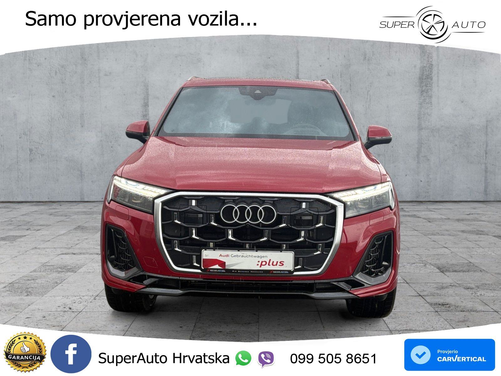 Audi Q7 55 TFSI quattro Aut. S line 340 KS, PANO+ZRAČ+360+GR SJED+HEAD, fotografija 2