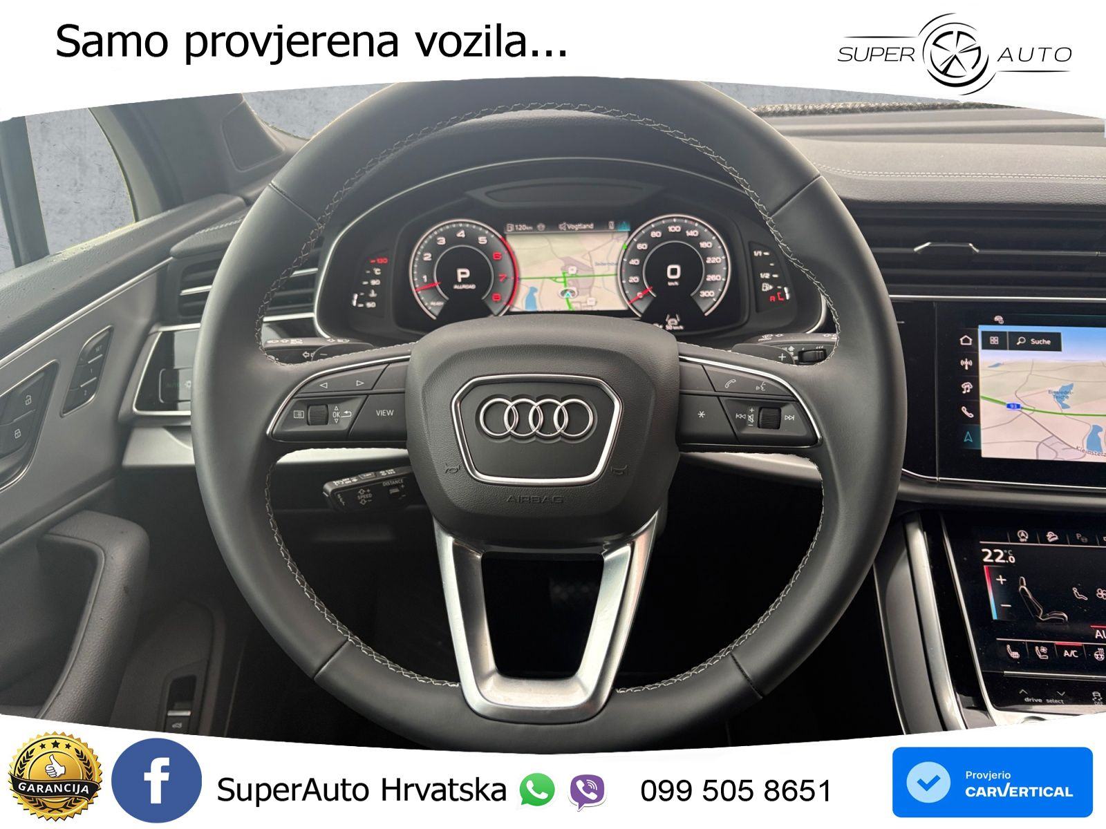 Audi Q7 55 TFSI quattro Aut. S line 340 KS, PANO+ZRAČ+360+GR SJED+HEAD, fotografija 8