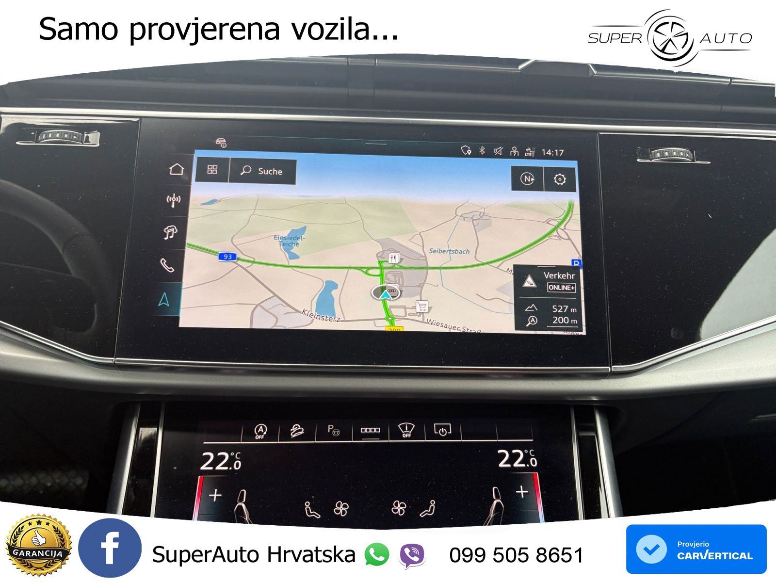 Audi Q7 55 TFSI quattro Aut. S line 340 KS, PANO+ZRAČ+360+GR SJED+HEAD, fotografija 9