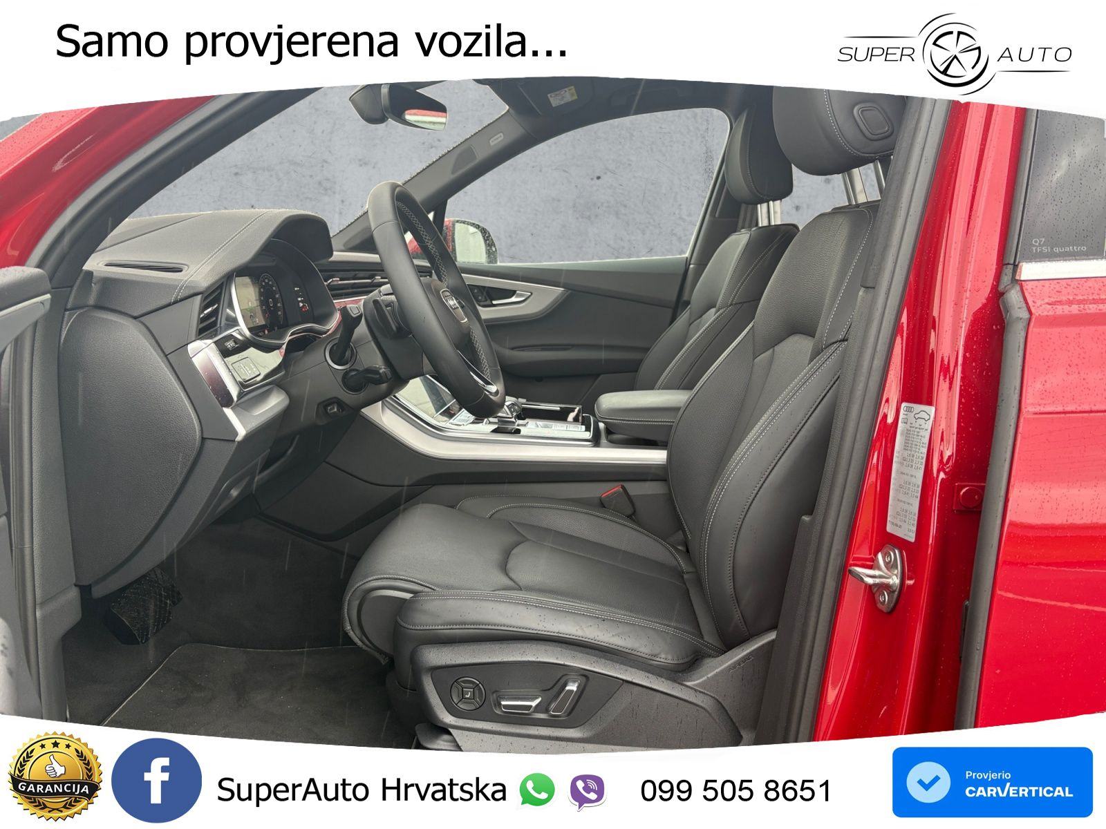 Audi Q7 55 TFSI quattro Aut. S line 340 KS, PANO+ZRAČ+360+GR SJED+HEAD, fotografija 10