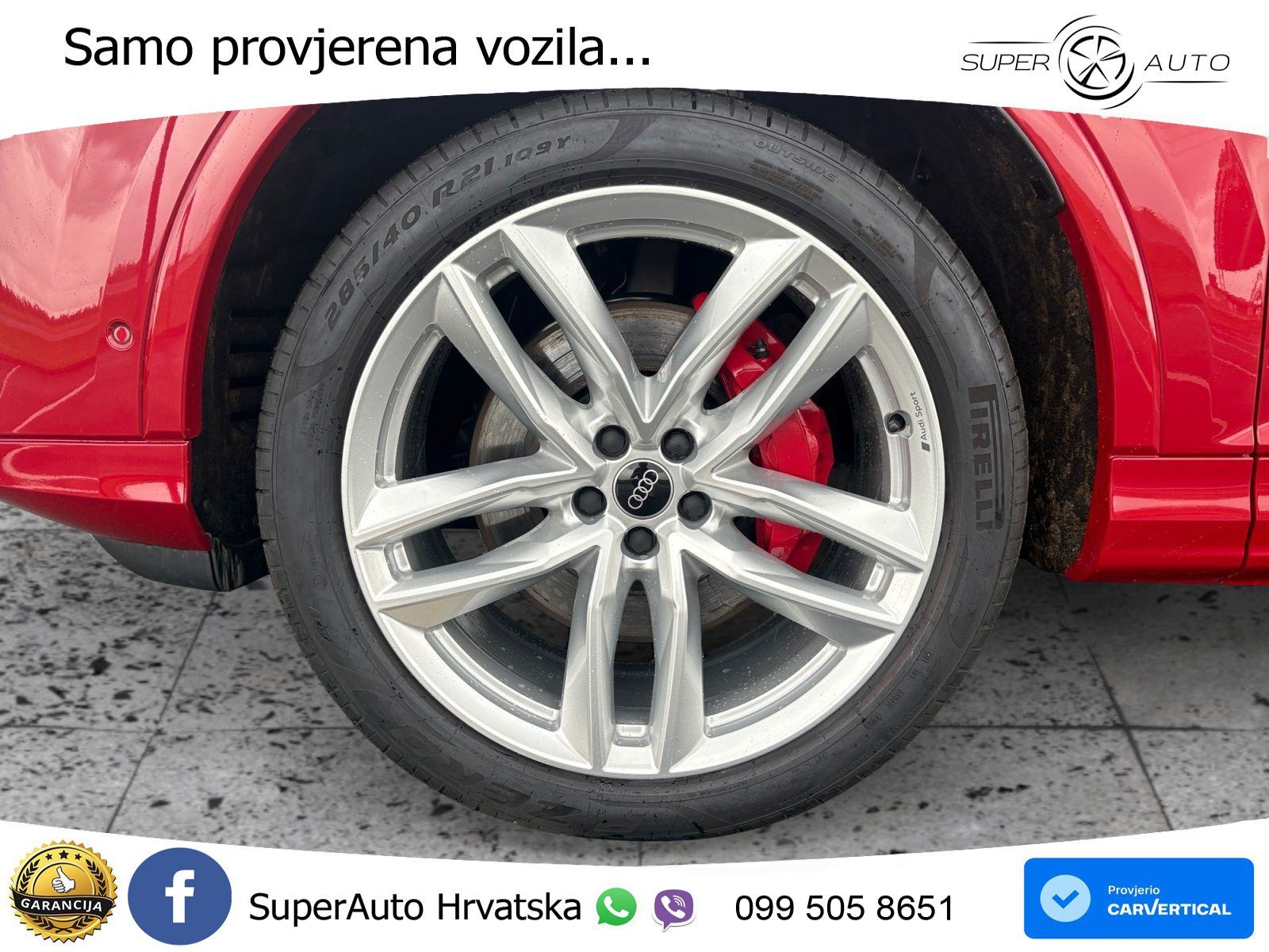 Audi Q7 55 TFSI quattro Aut. S line 340 KS, PANO+ZRAČ+360+GR SJED+HEAD, fotografija 15