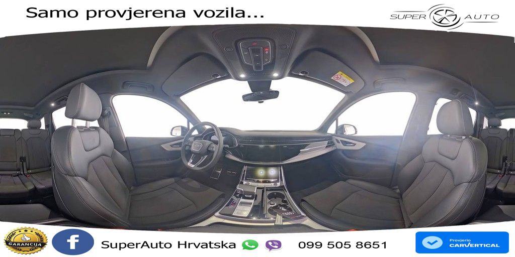 Audi Q7 55 TFSI quattro tiptronic S line 340 KS, PANO+ZRAČ+360+GR SJED, fotografija 4