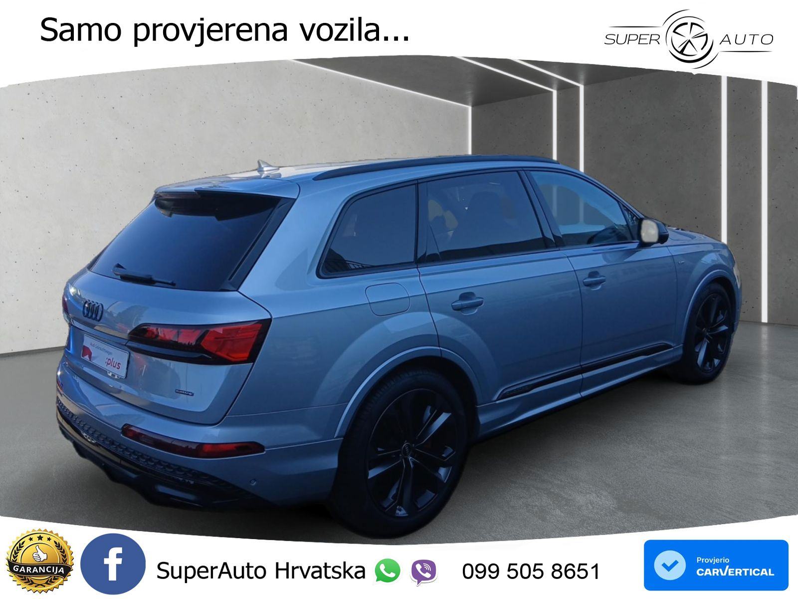 Audi Q7 55 TFSI quattro tiptronic S line 340 KS, ZRAČ+360+ACC+GR SJED+, fotografija 3