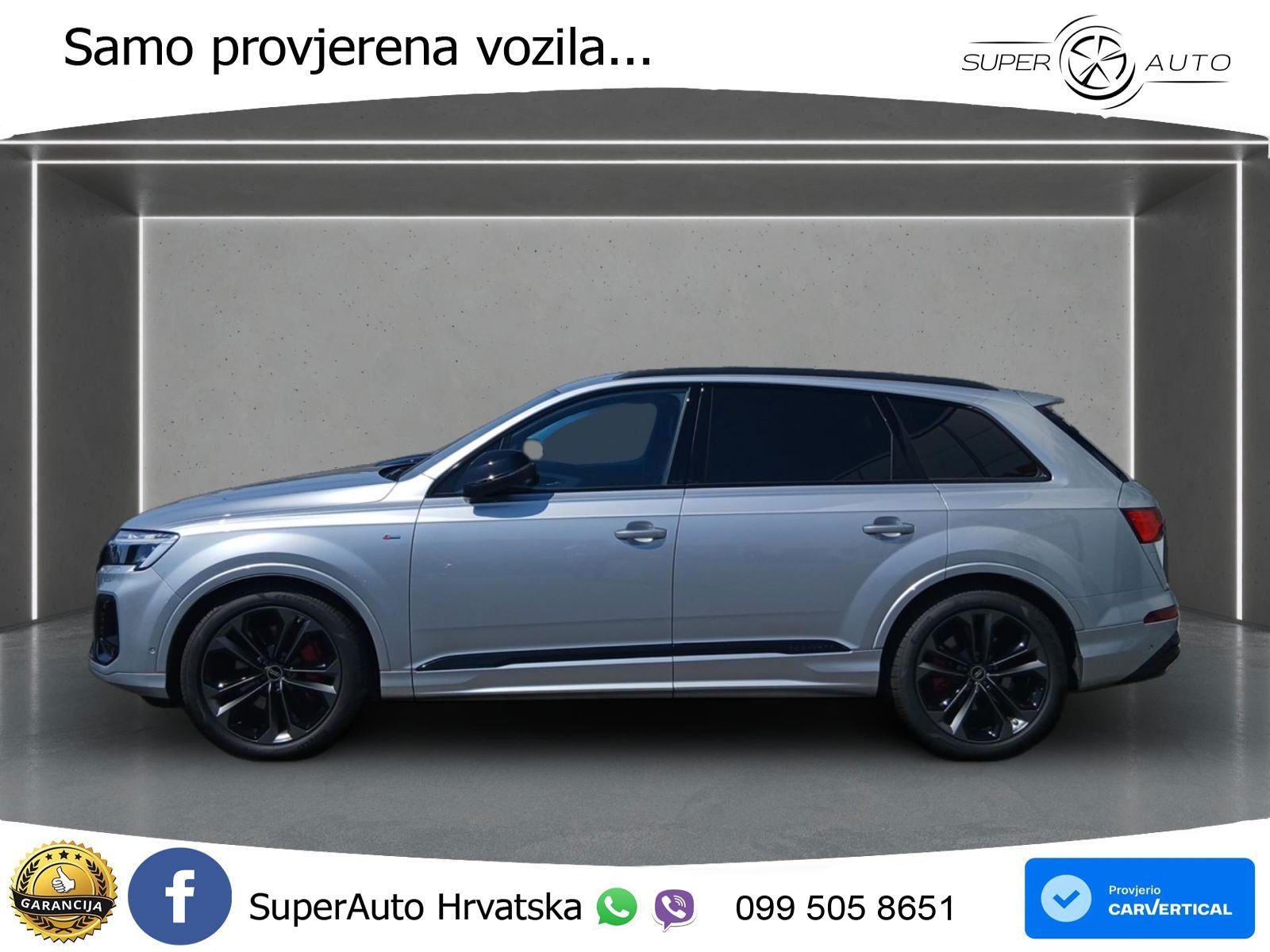 Audi Q7 55 TFSI quattro tiptronic S line 340 KS, ZRAČ+360+ACC+GR SJED+, fotografija 4