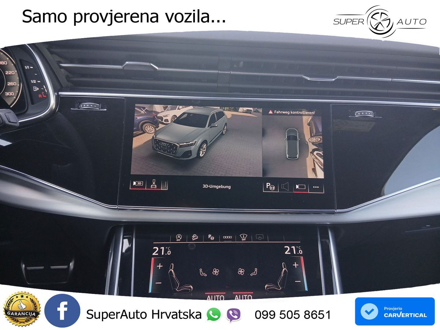 Audi Q7 55 TFSI quattro tiptronic S line 340 KS, ZRAČ+360+ACC+GR SJED+, fotografija 11