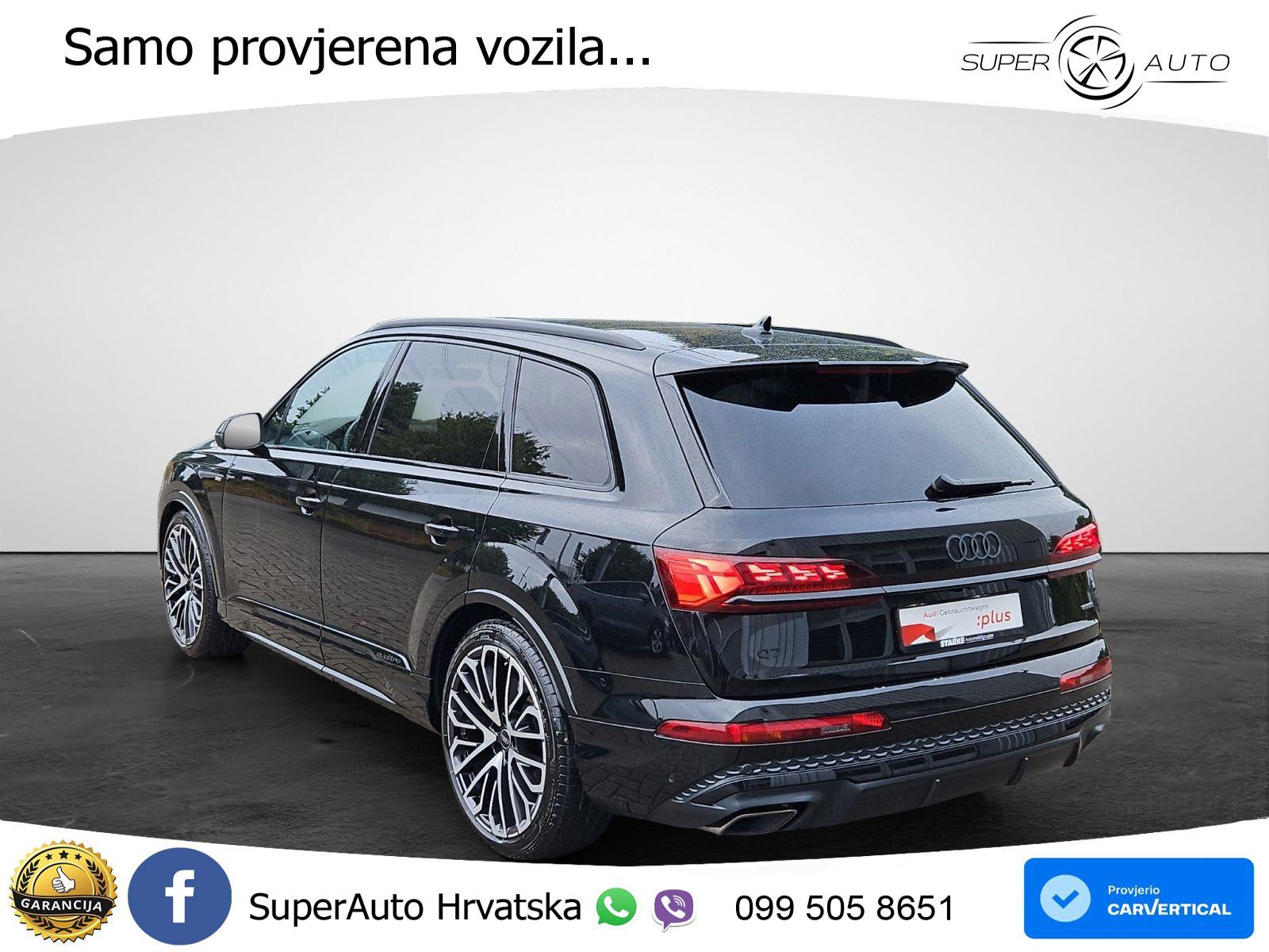 Audi Q7 55 TFSI tiptronic quattro S line 340 KS, PANO+ZRAČ+360+GR SJED, fotografija 3