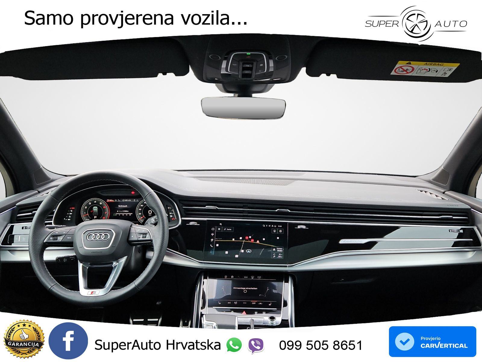 Audi Q7 55 TFSI tiptronic quattro S line 340 KS, PANO+ZRAČ+360+GR SJED, fotografija 5