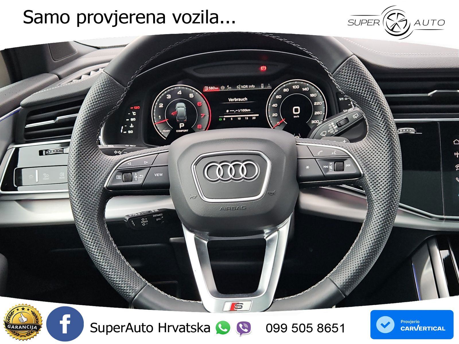 Audi Q7 55 TFSI tiptronic quattro S line 340 KS, PANO+ZRAČ+360+GR SJED, fotografija 6