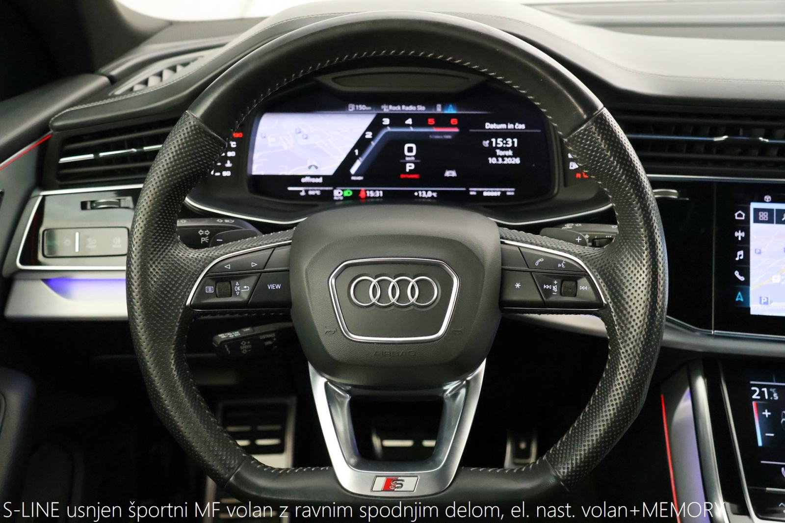 Audi SQ8 V8 4.0TDI Quattro Tiptronic 480KS HD Matrix RADAR, fotografija 8