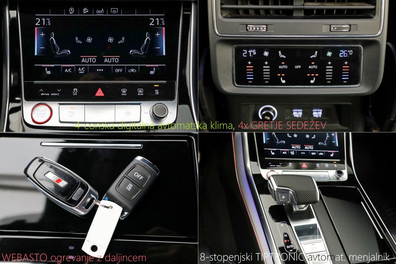 Audi SQ8 V8 4.0TDI Quattro Tiptronic 480KS HD Matrix RADAR, fotografija 14